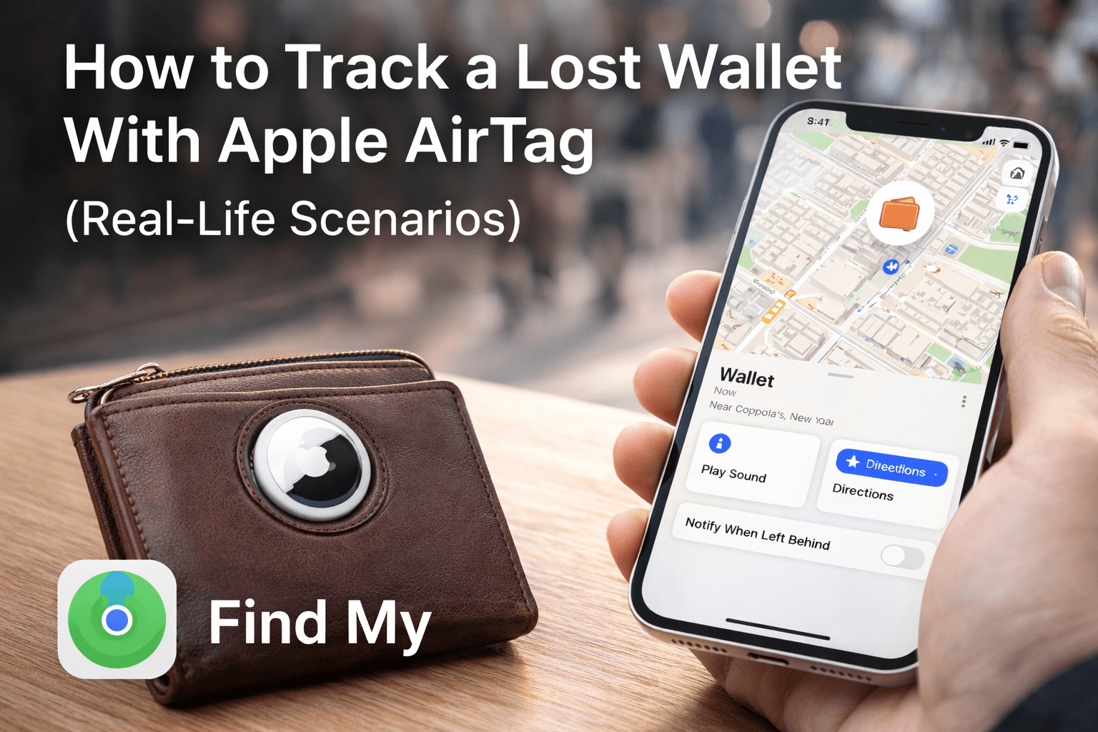 How to Track a Lost Wallet With Apple AirTag (Real-Life Scenarios)