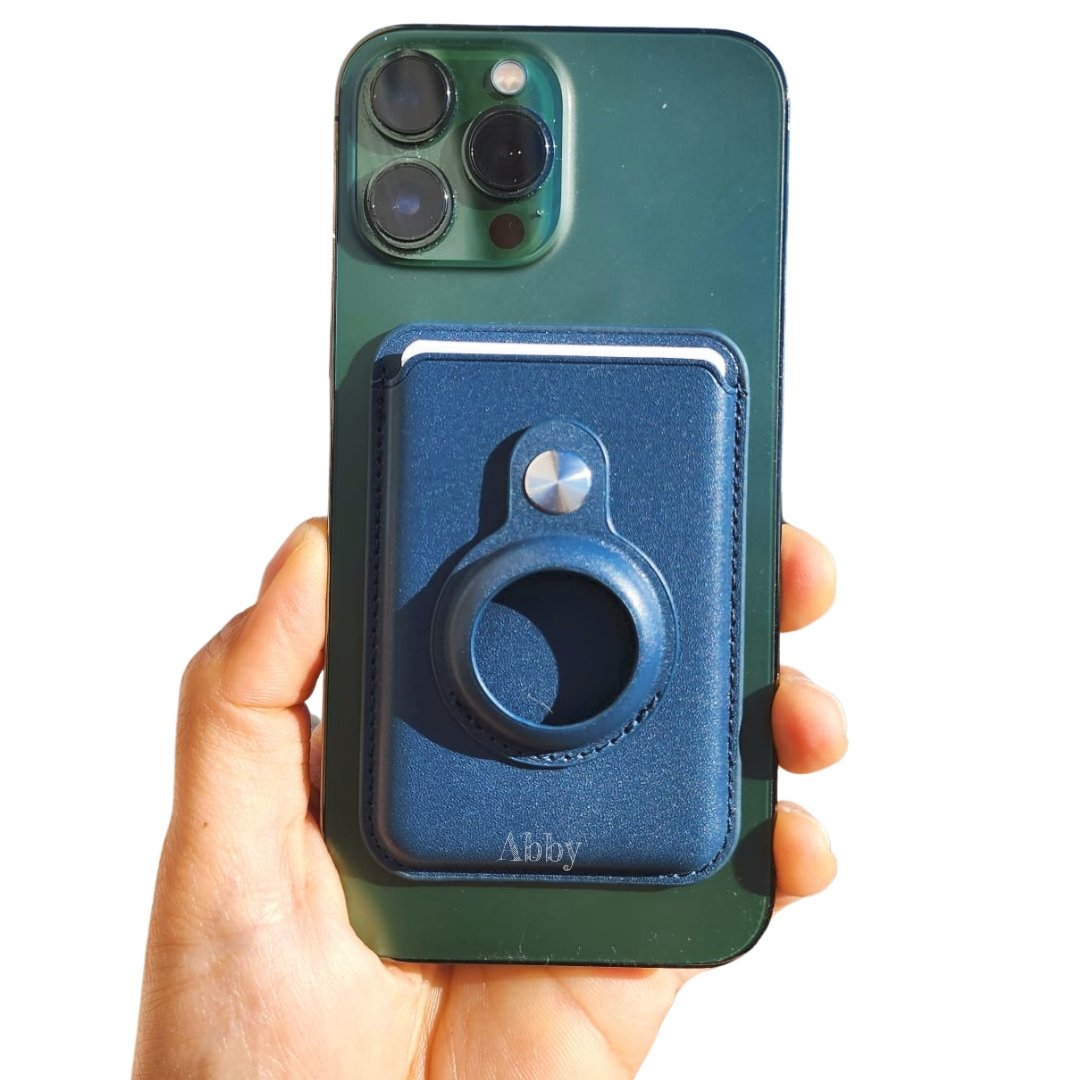 The ultimate iPhone 12 companion: Abby's Airtag Magsafe Wallet - Abbycart