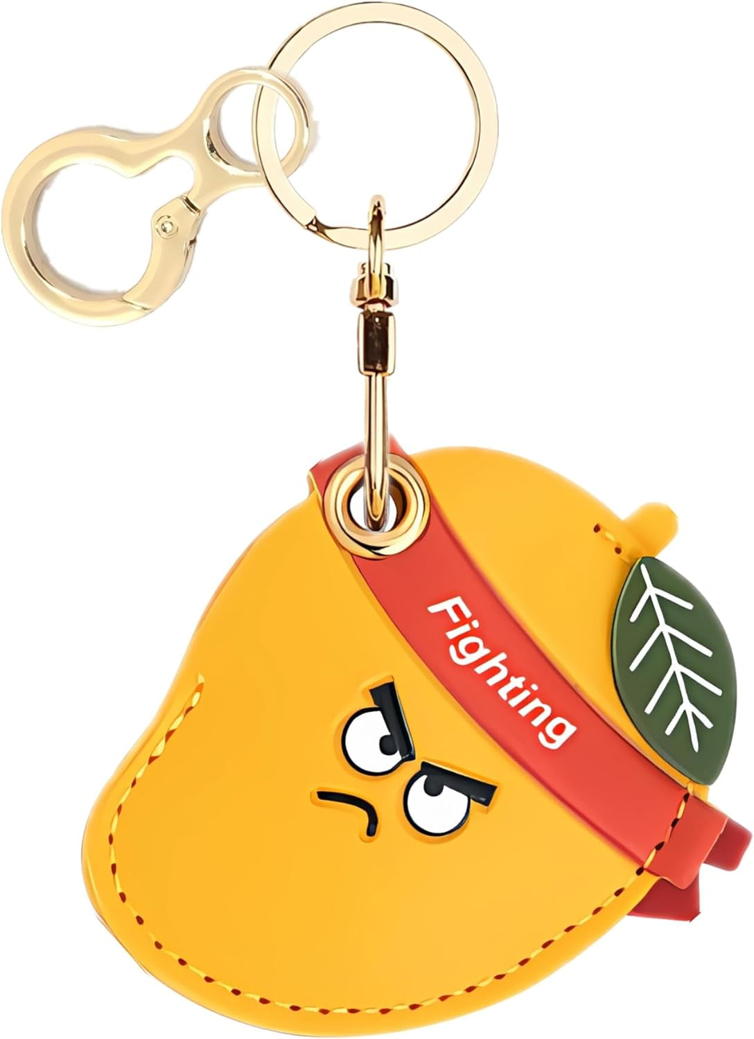 Leather AirTag Keychain Case - Durable Protective Holder with Style - Abbycart