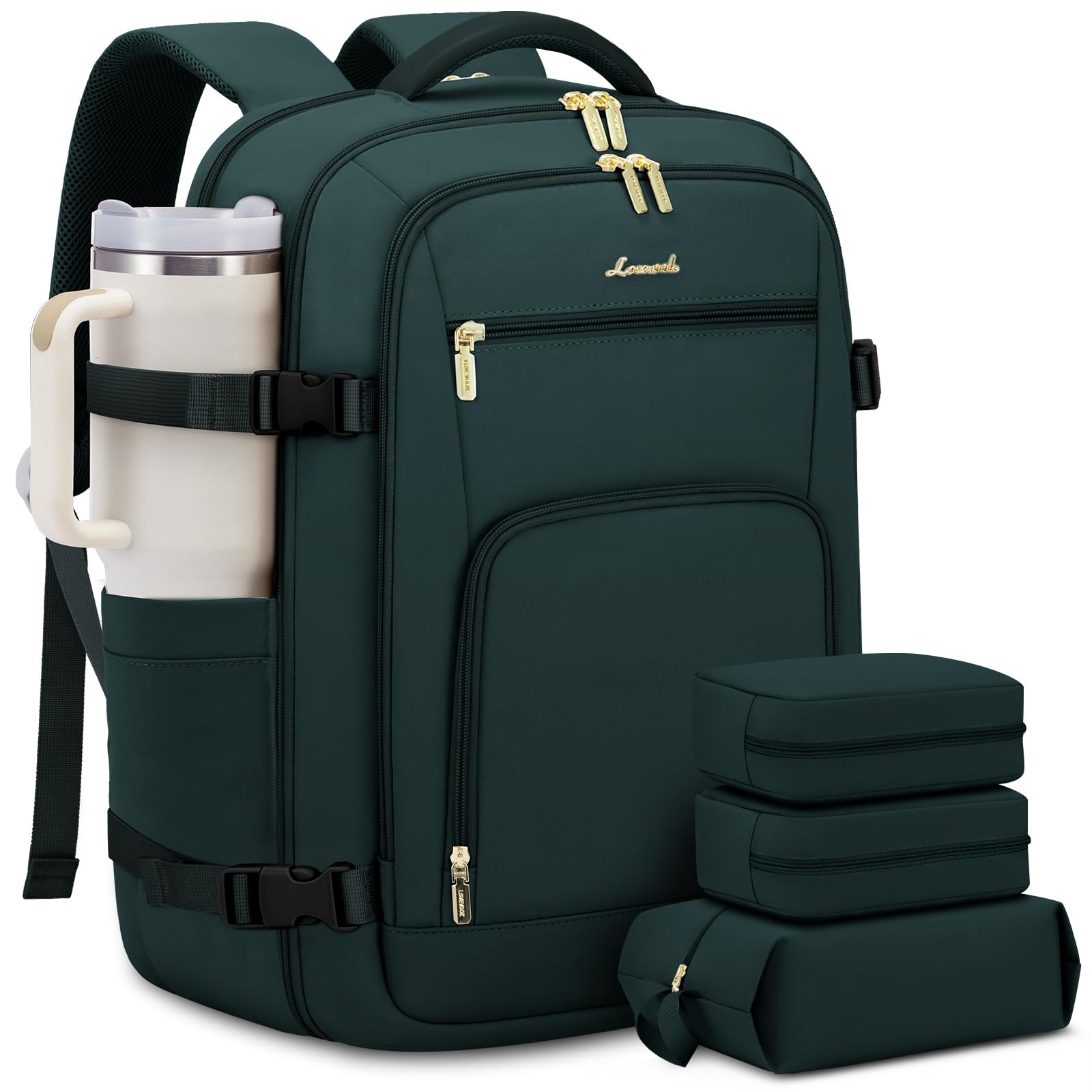40L & 50L Travel Backpack for Women – TSA Carry-On Laptop Bag
