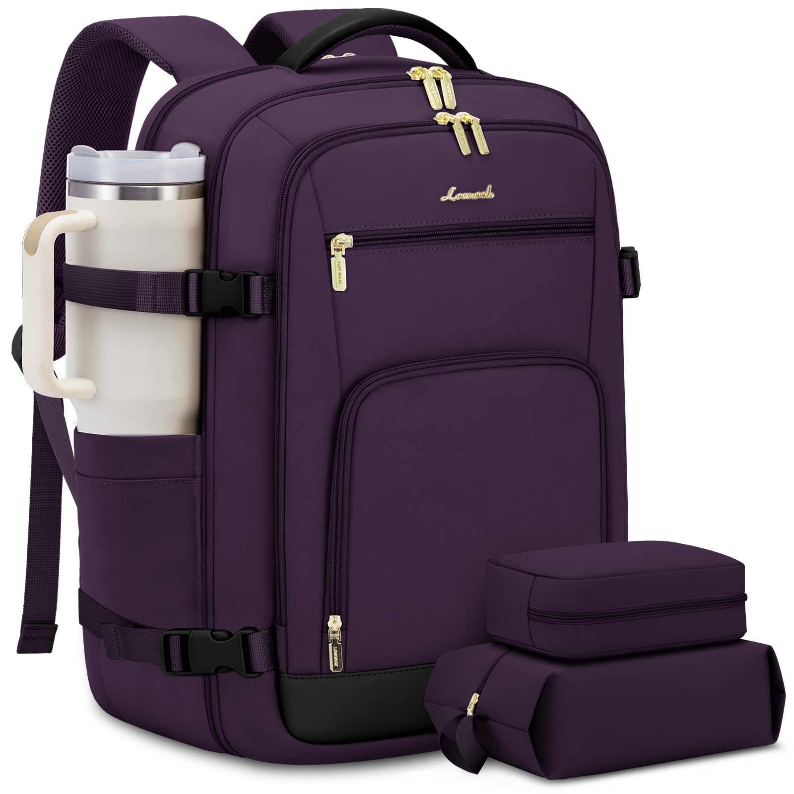 40L & 50L Travel Backpack for Women – TSA Carry-On Laptop Bag