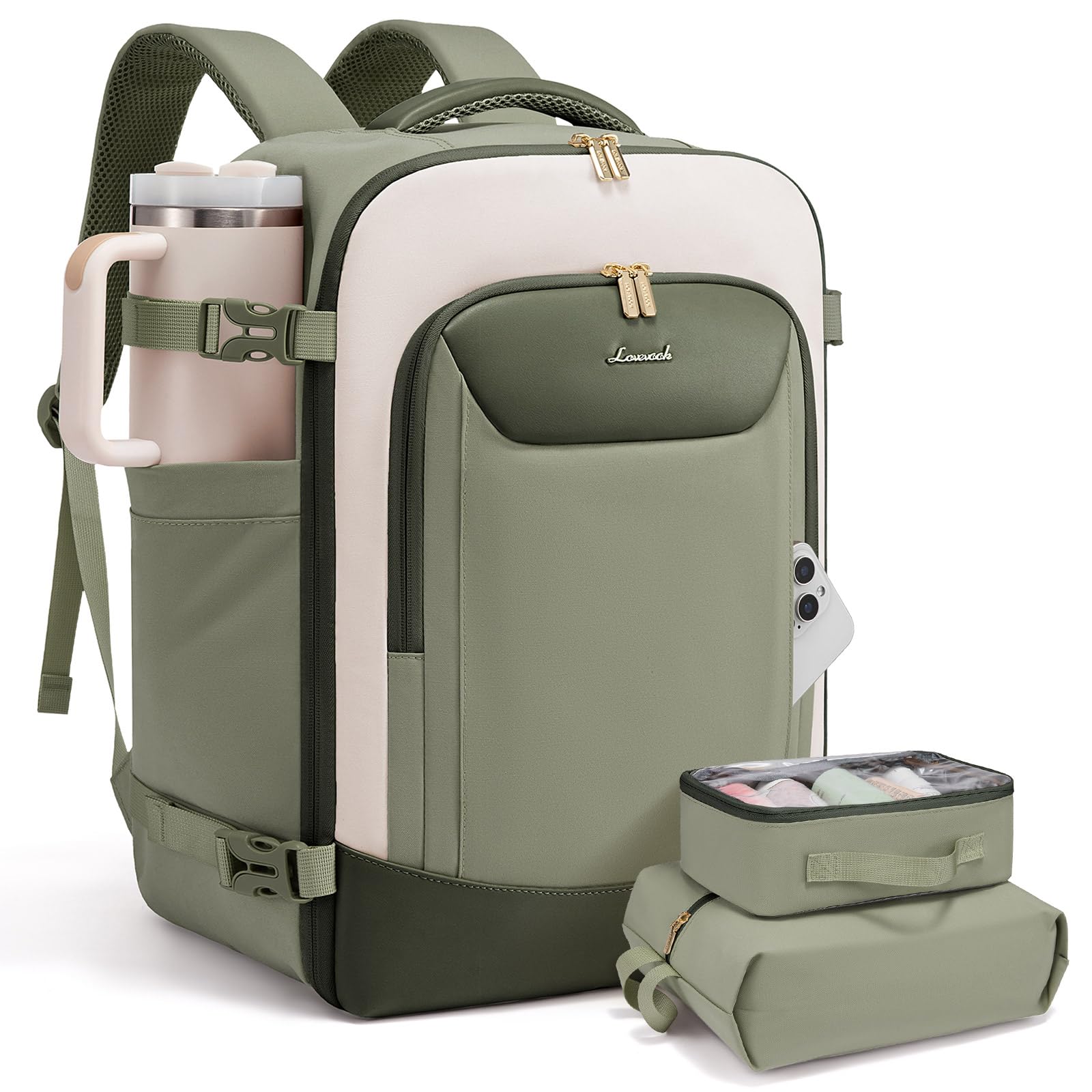 40L Airline Approved Travel Backpack Waterproof Carry On Bag