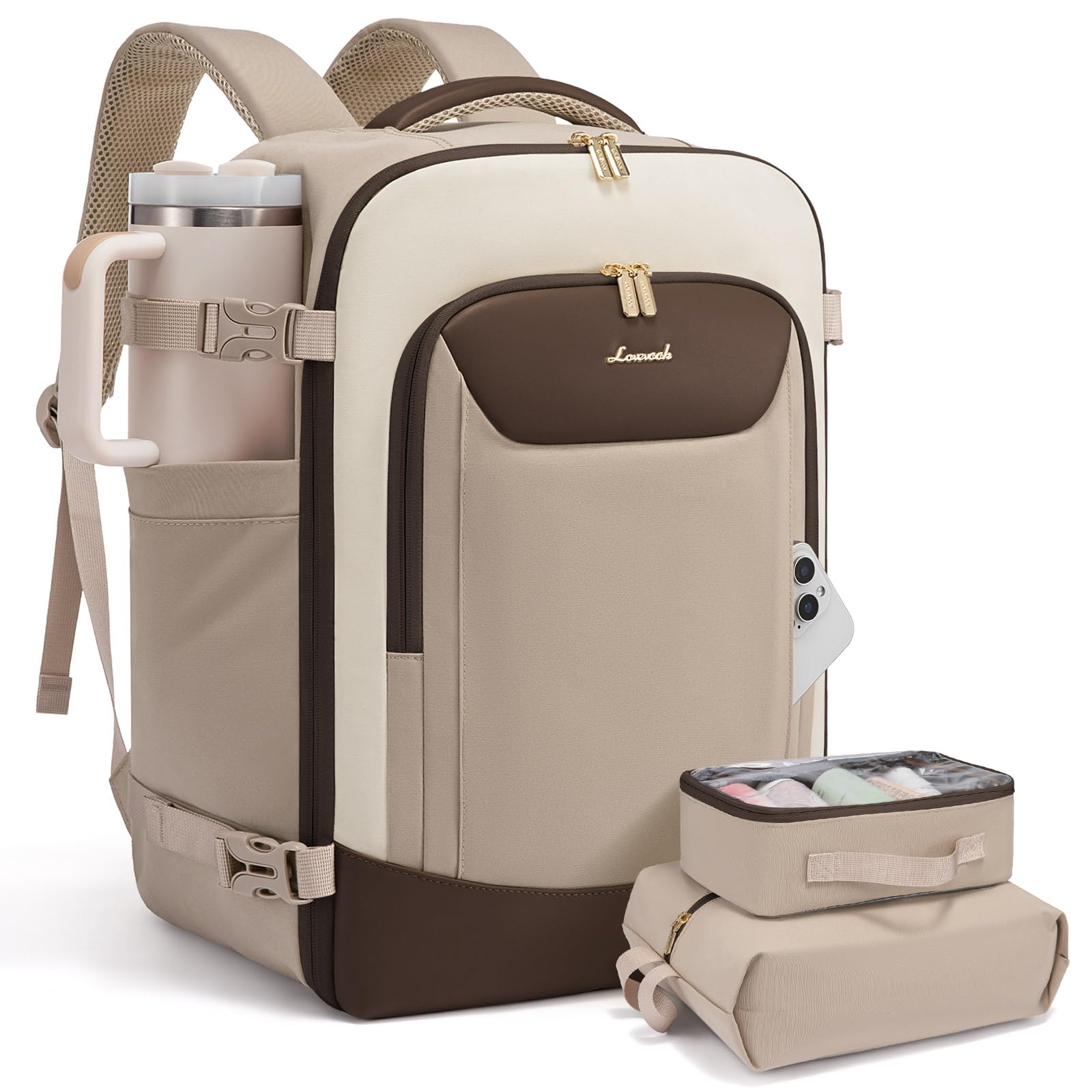 40L Airline Approved Travel Backpack Waterproof Carry On Bag