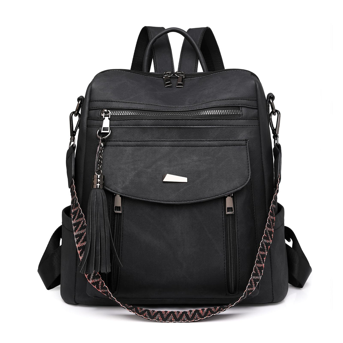 Backpack Purse for Women – Convertible Vegan Leather Shoulder Bag, Anti-Theft