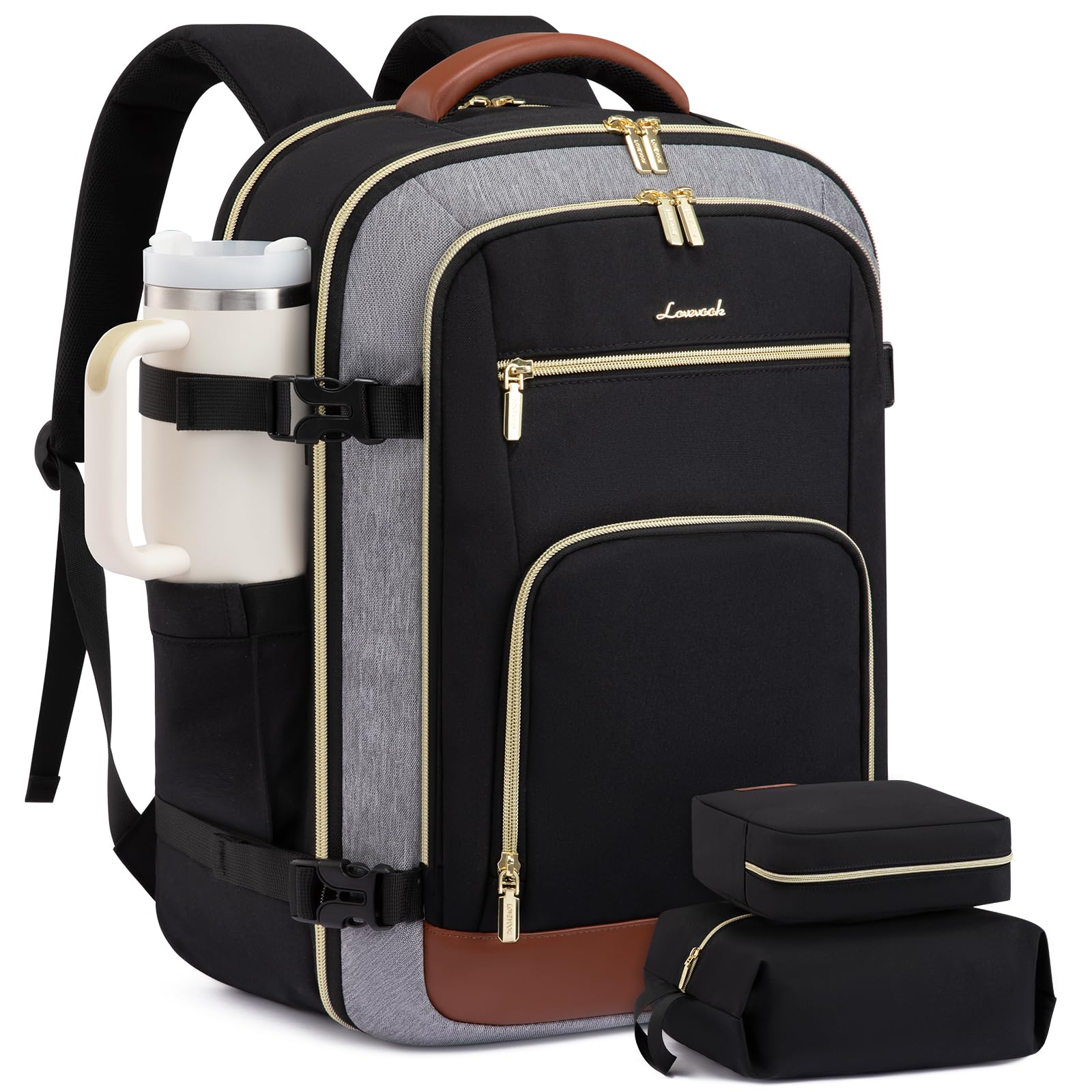 40L & 50L Travel Backpack for Women – TSA Carry-On Laptop Bag