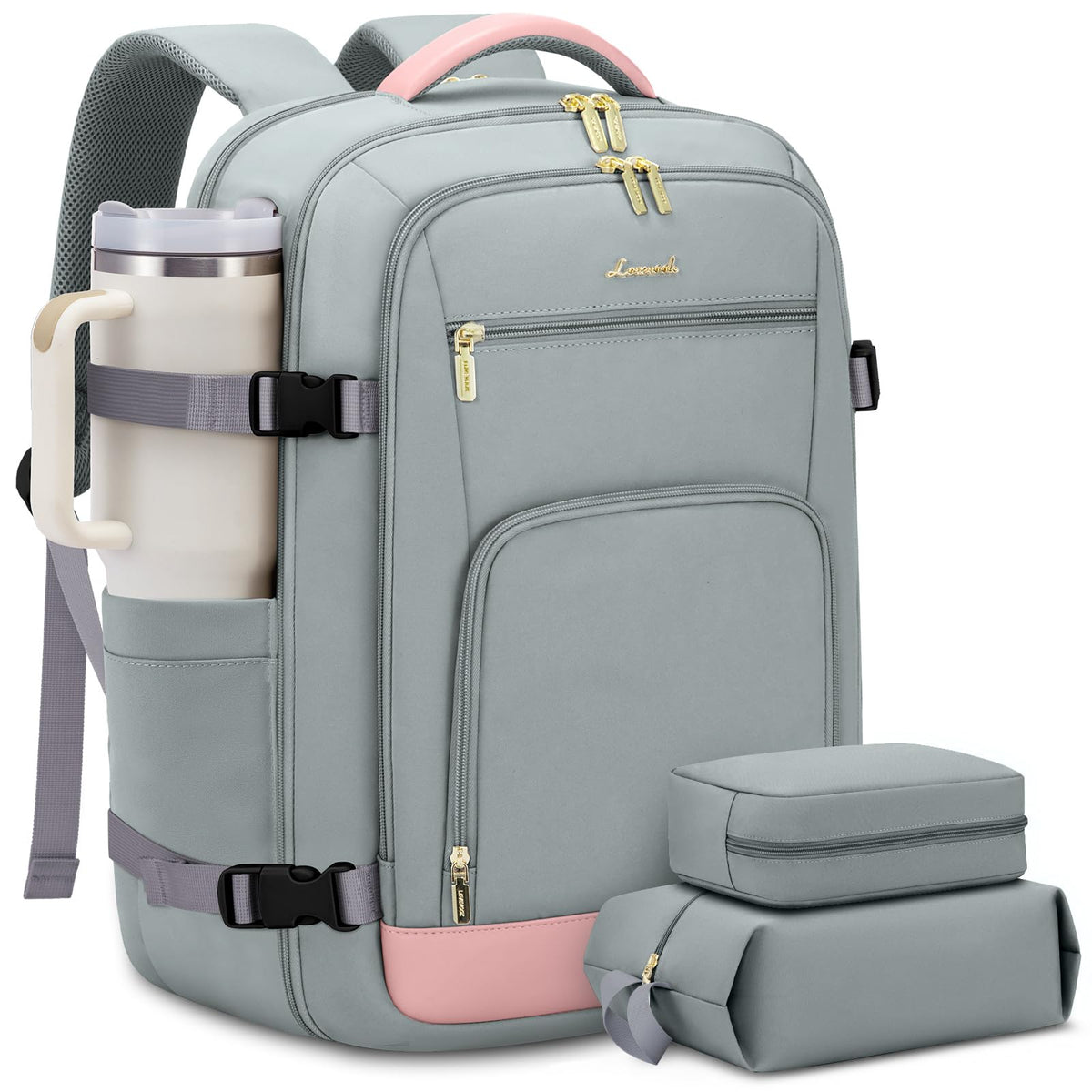 40L & 50L Travel Backpack for Women – TSA Carry-On Laptop Bag