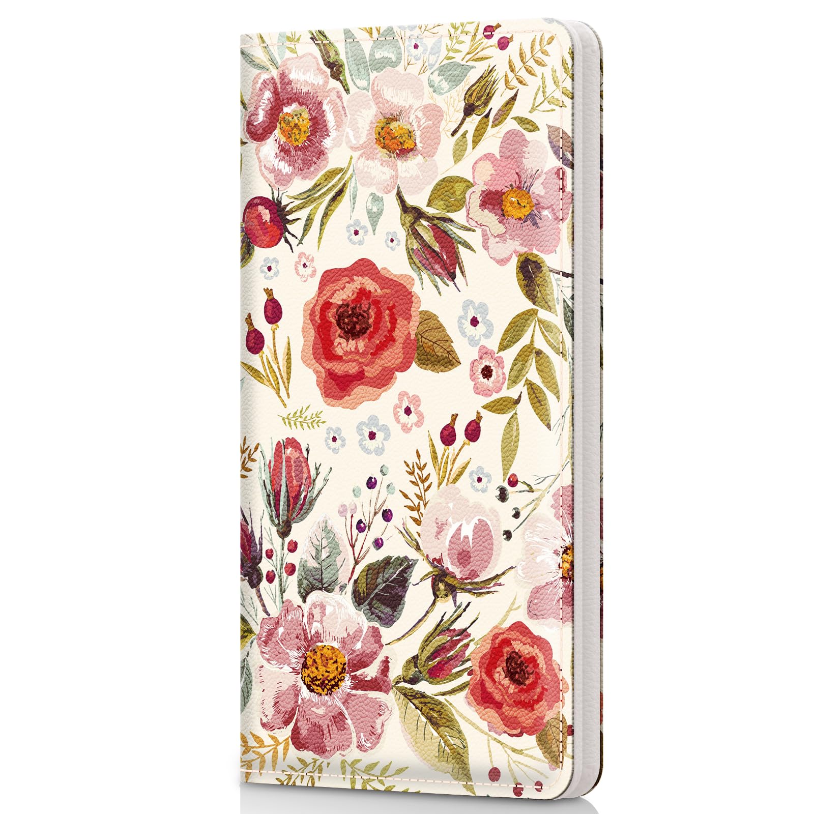 Checkbook Cover with Pen Holder and Divider