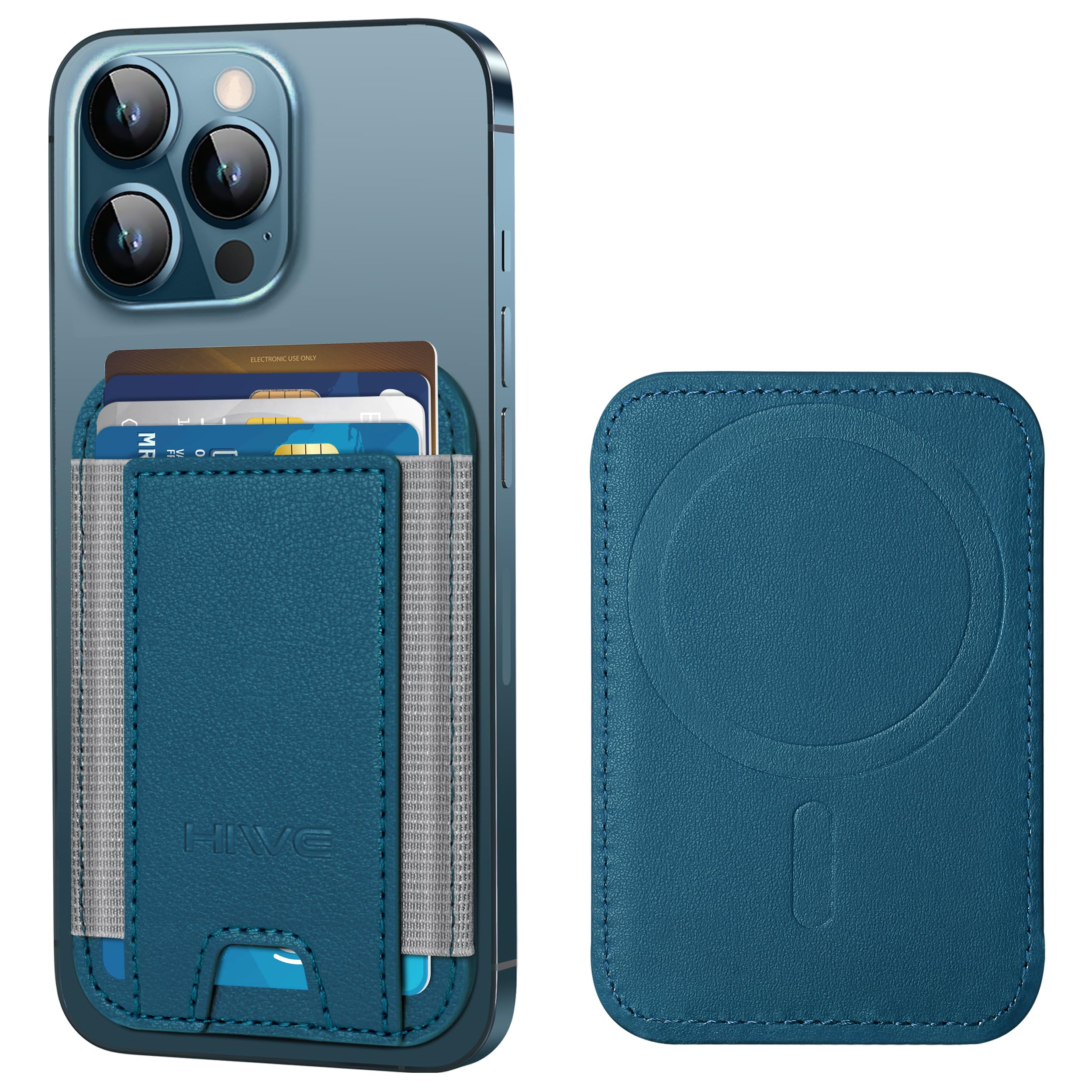 MagSafe Wallet for iPhone RFID Blocking Slim Magnetic Card Holder