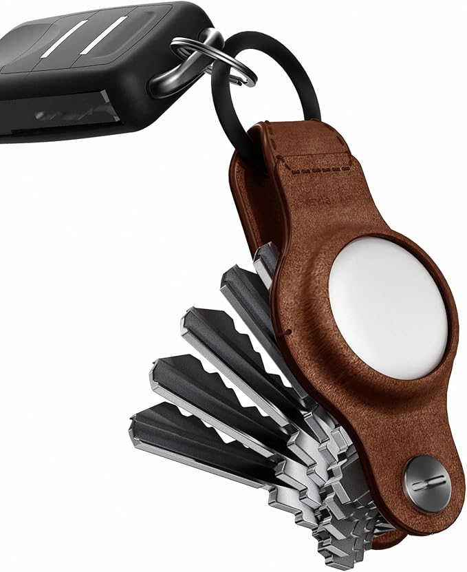 AirTag Key Organizer Compact Key Holder for 6 Keys - Slim & Minimalist