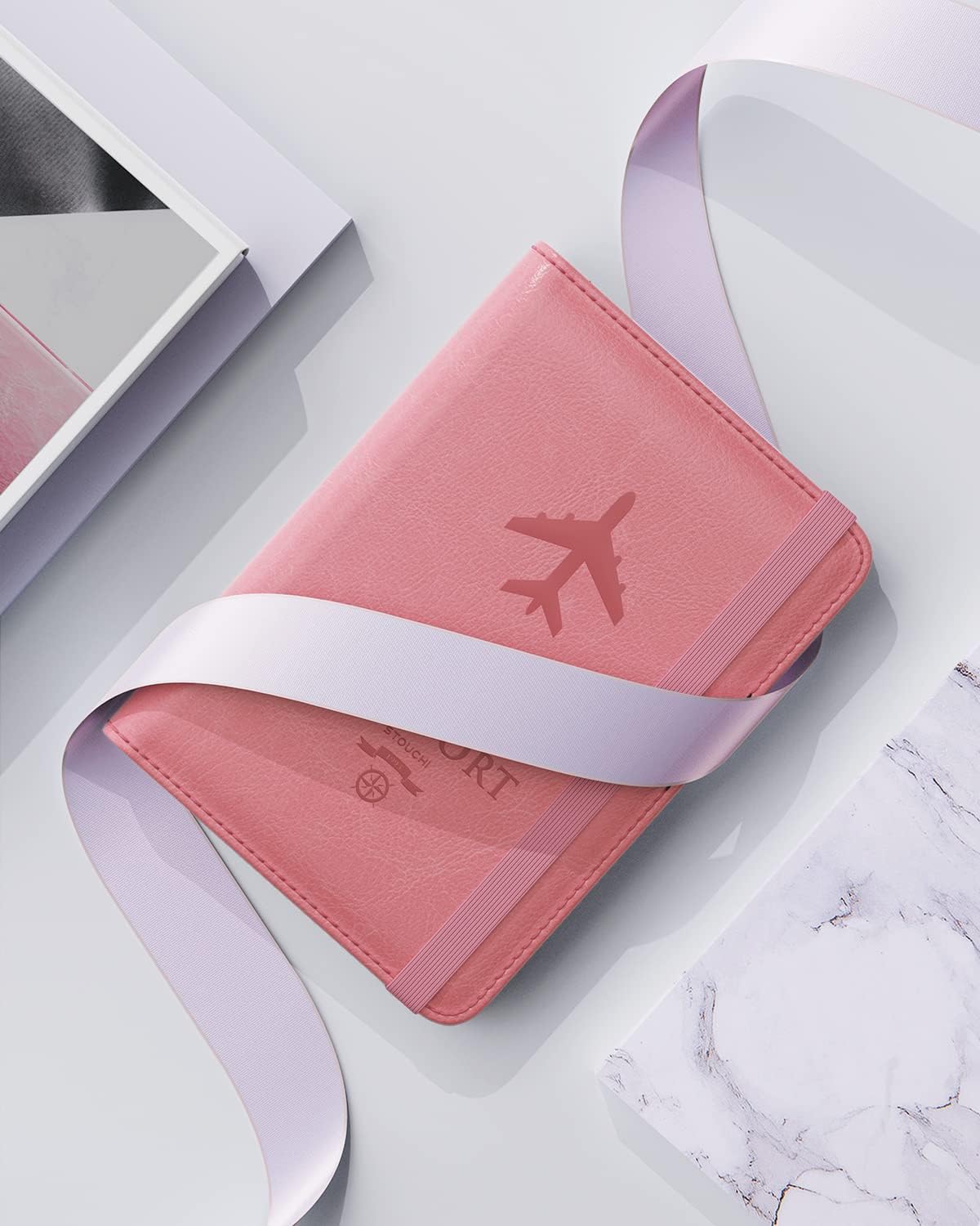 AirTag Passport Holder – RFID Travel Wallet for Women - Abbycart