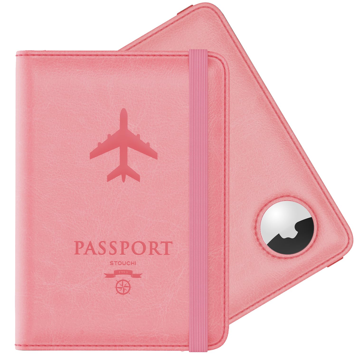 AirTag Passport Holder – RFID Travel Wallet for Women - Abbycart