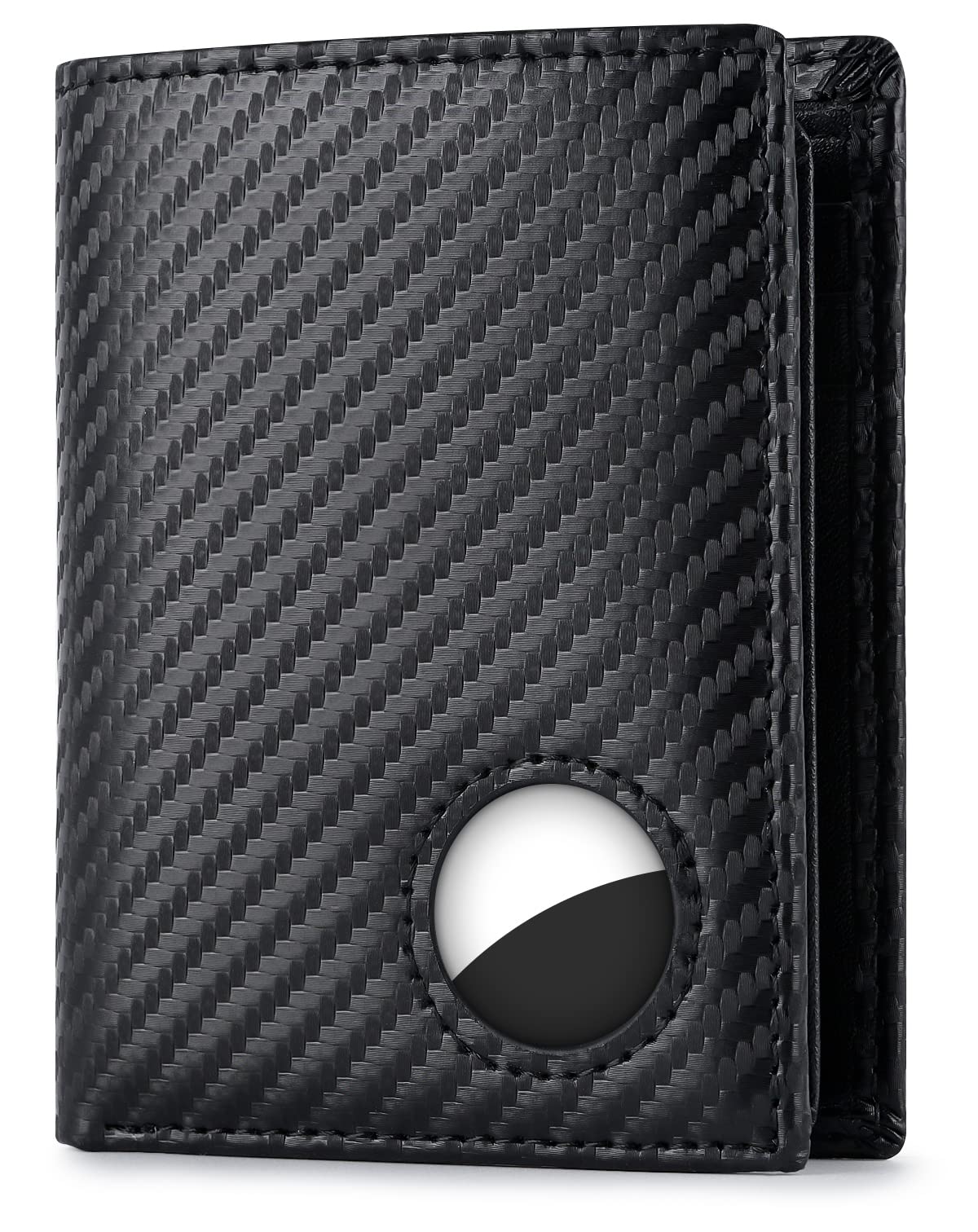 AirTag Wallet for Men – RFID Leather Bifold with Card Slots