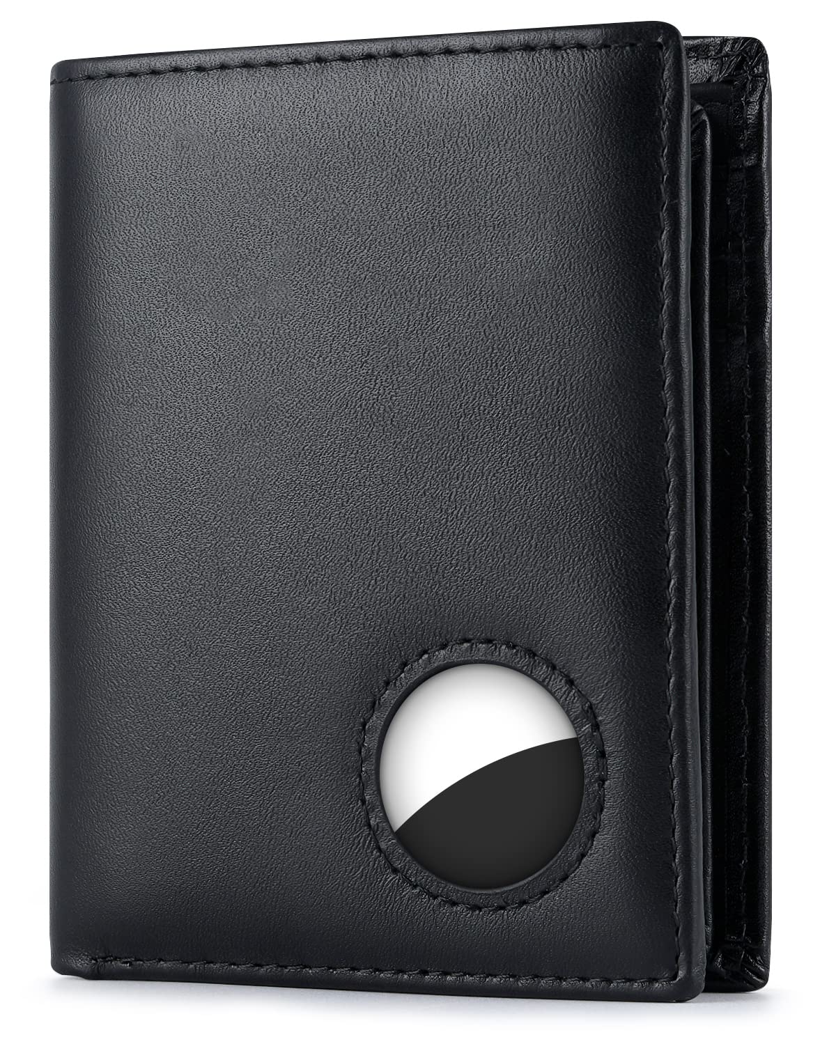 AirTag Wallet for Men – RFID Leather Bifold with Card Slots