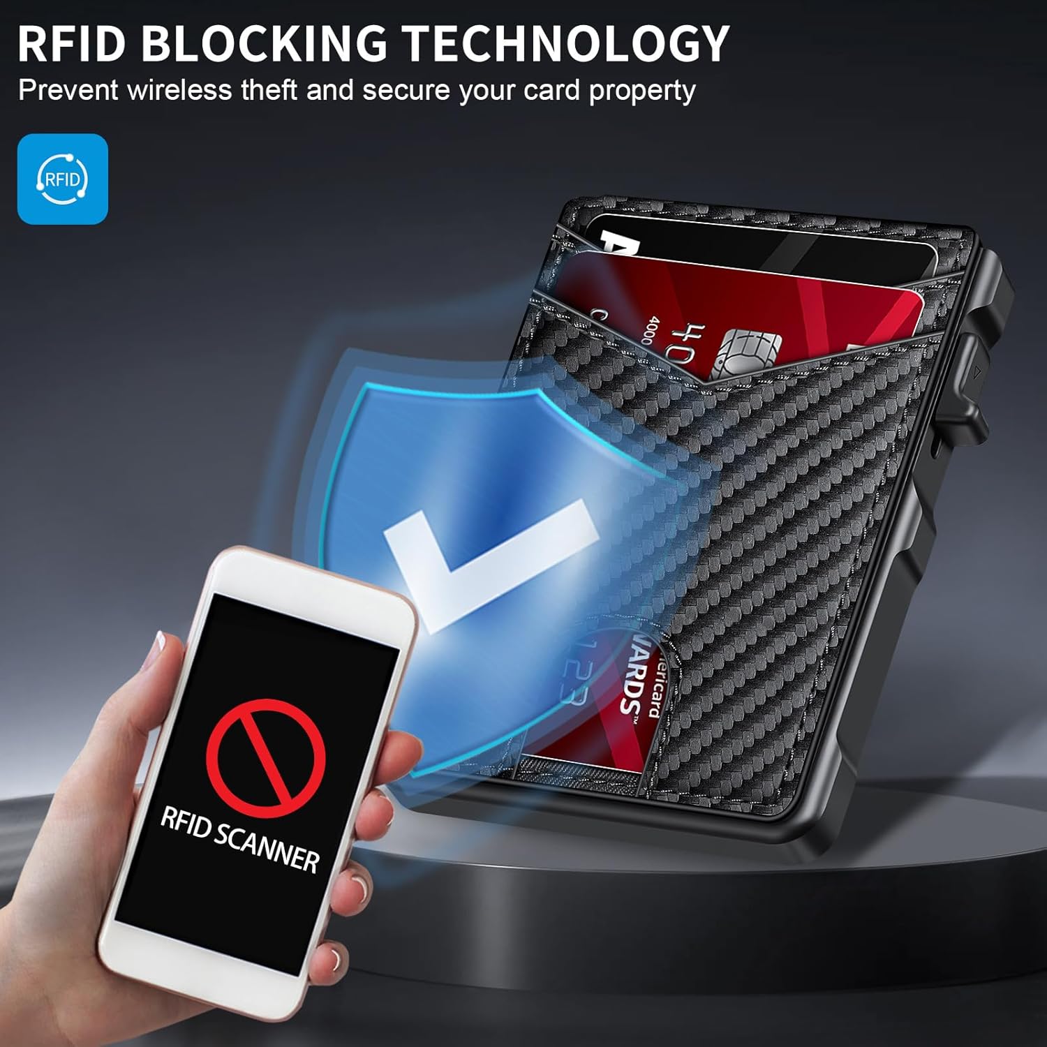 AirTag Wallet for Men – Slim RFID Bifold Card Holder (12+ Cards) - Abbycart