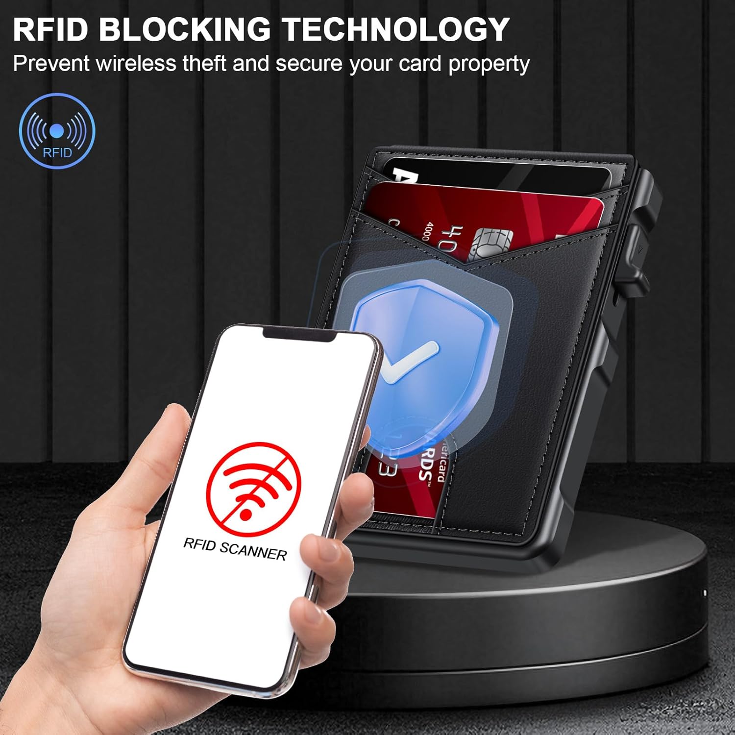 AirTag Wallet for Men – Slim RFID Bifold Card Holder - Abbycart