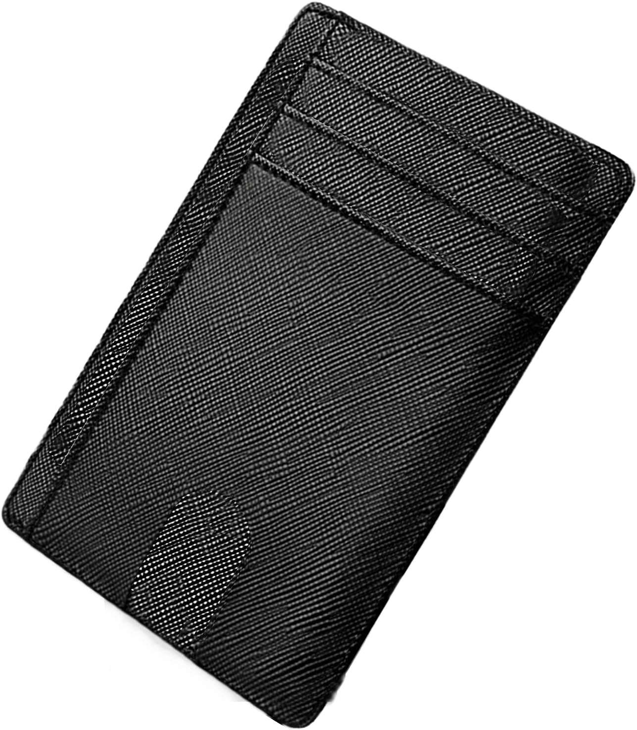 Airtag Wallet for Men - Slim RFID Blocking Leather Wallet with Airtag Holder, Card Slots, and Magnetic Closure - Abbycart