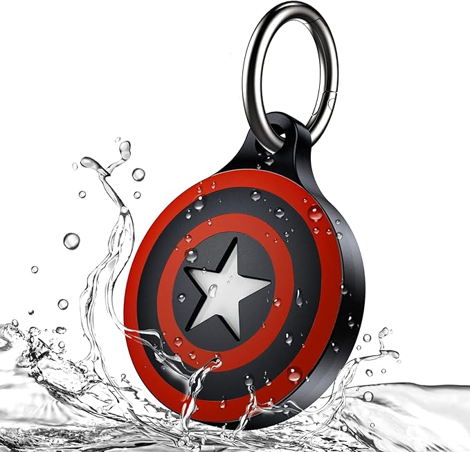 Aluminum Waterproof AirTag Case - Durable, Shockproof Keychain Holder for Apple AirTags - Abbycart