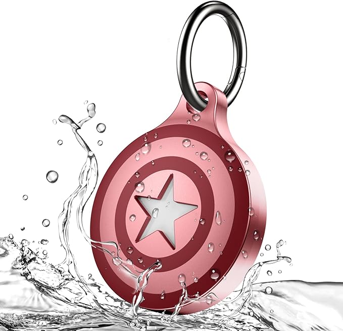 Aluminum Waterproof AirTag Case - Durable, Shockproof Keychain Holder for Apple AirTags - Abbycart