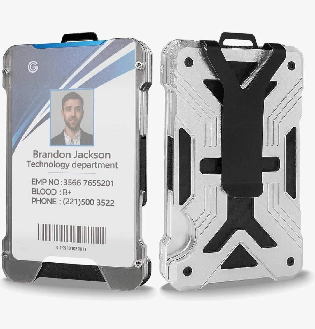 Apple AirTag Wallet for Men – Slim RFID Blocking Bifold with 13 Card Slots and Money Clip