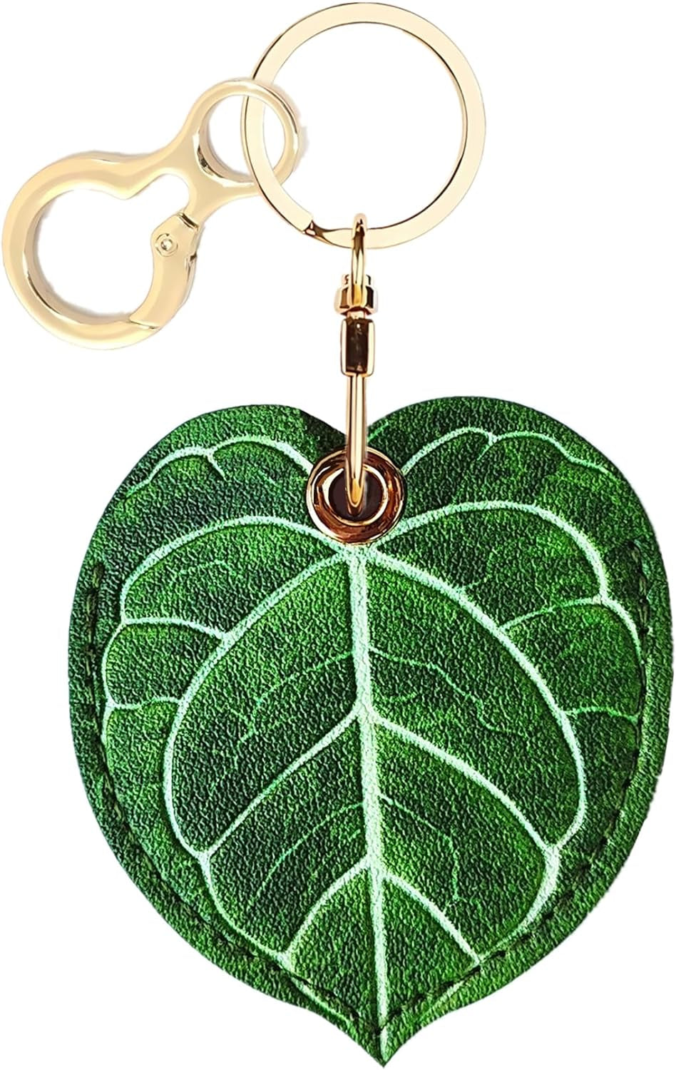 Leather AirTag Keychain Case - Durable Protective Holder with Style - Abbycart