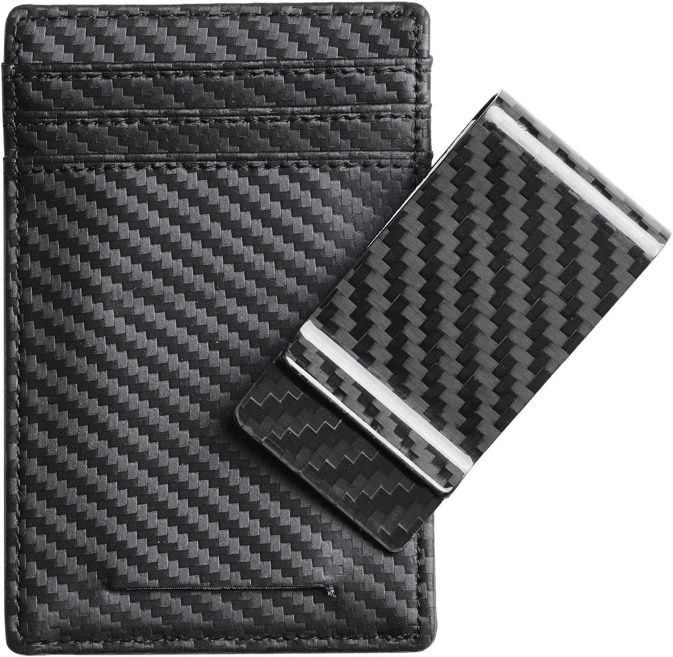 Carbon Fiber Money Clip Wallet - Abbycart
