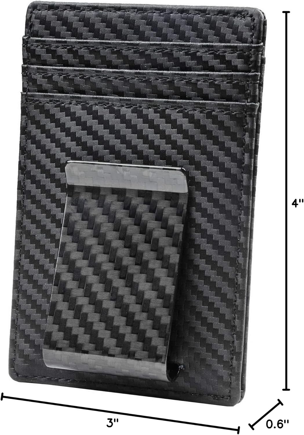 Carbon Fiber Money Clip Wallet - Abbycart