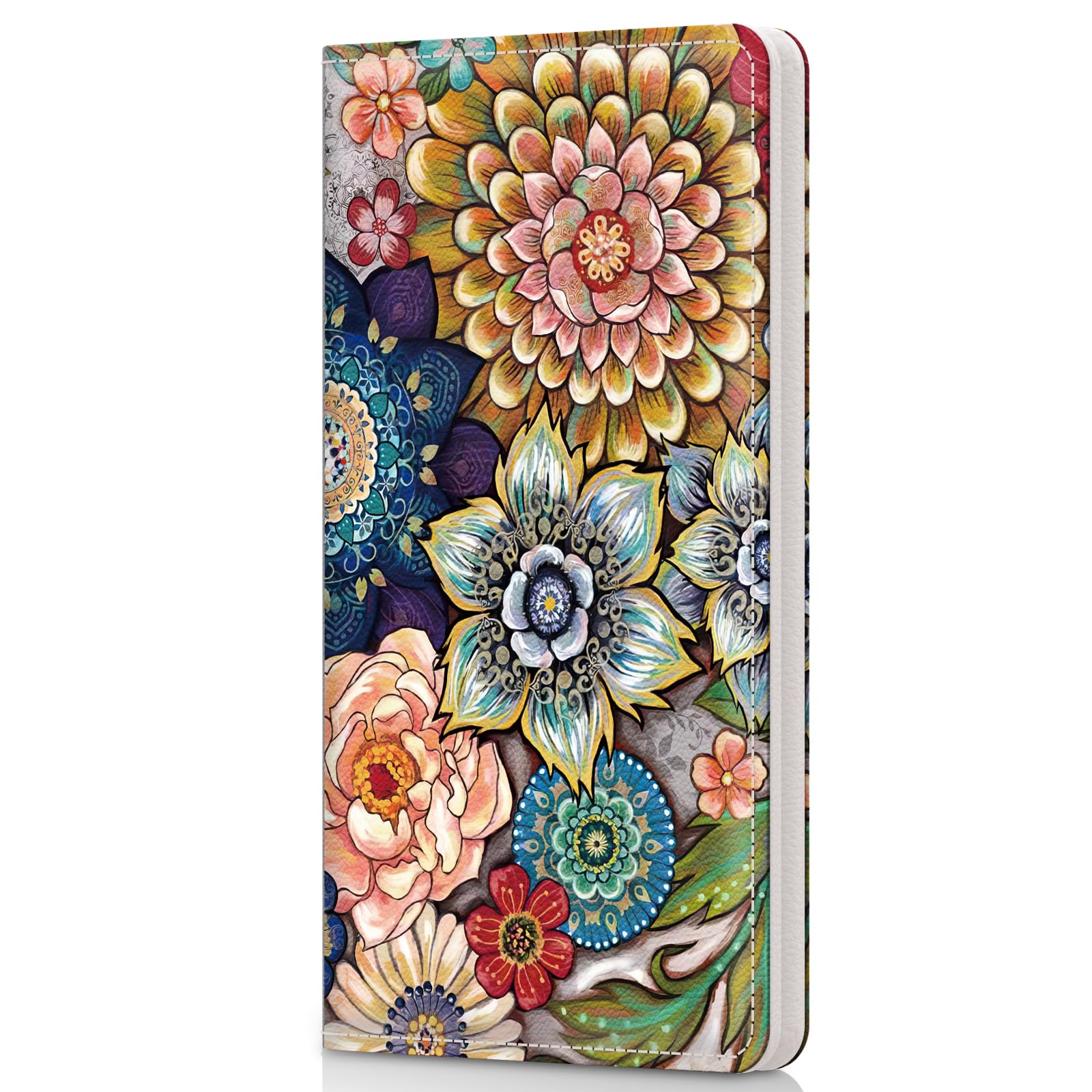 Checkbook Cover with Pen Holder and Divider