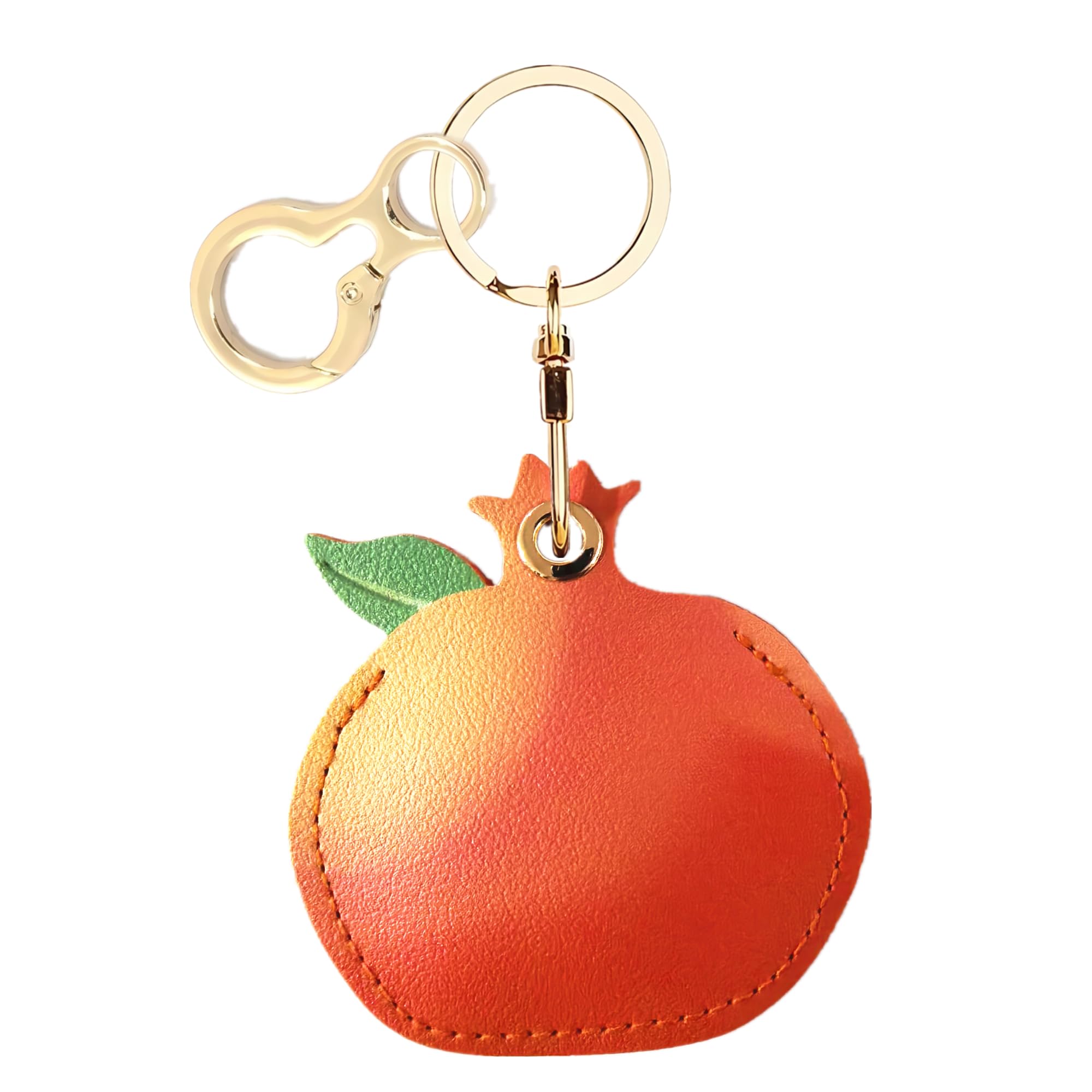 Cute AirTag Holder Case with Keyring for Keys, Bags & Luggage