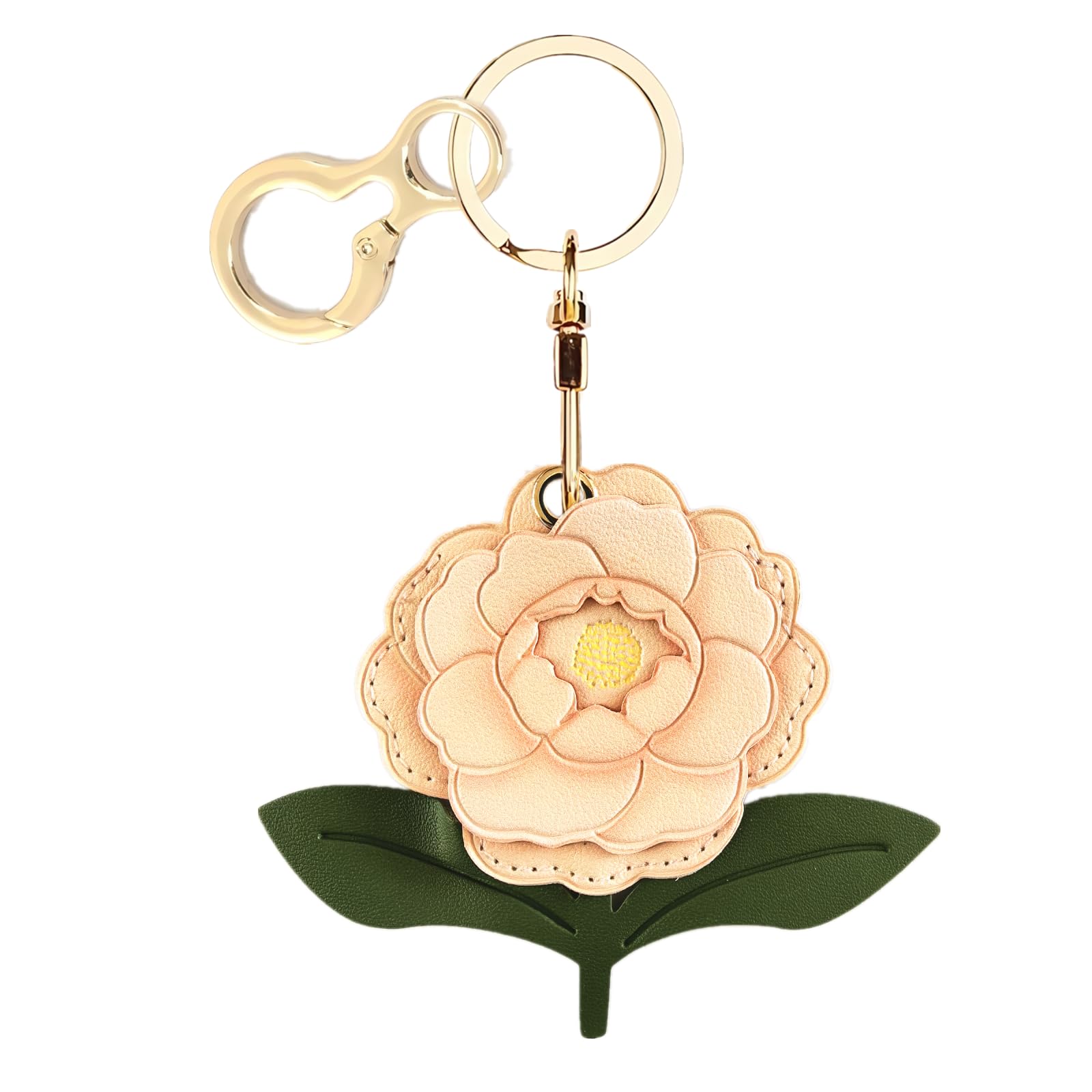 Cute AirTag Holder Case with Keyring for Keys, Bags & Luggage