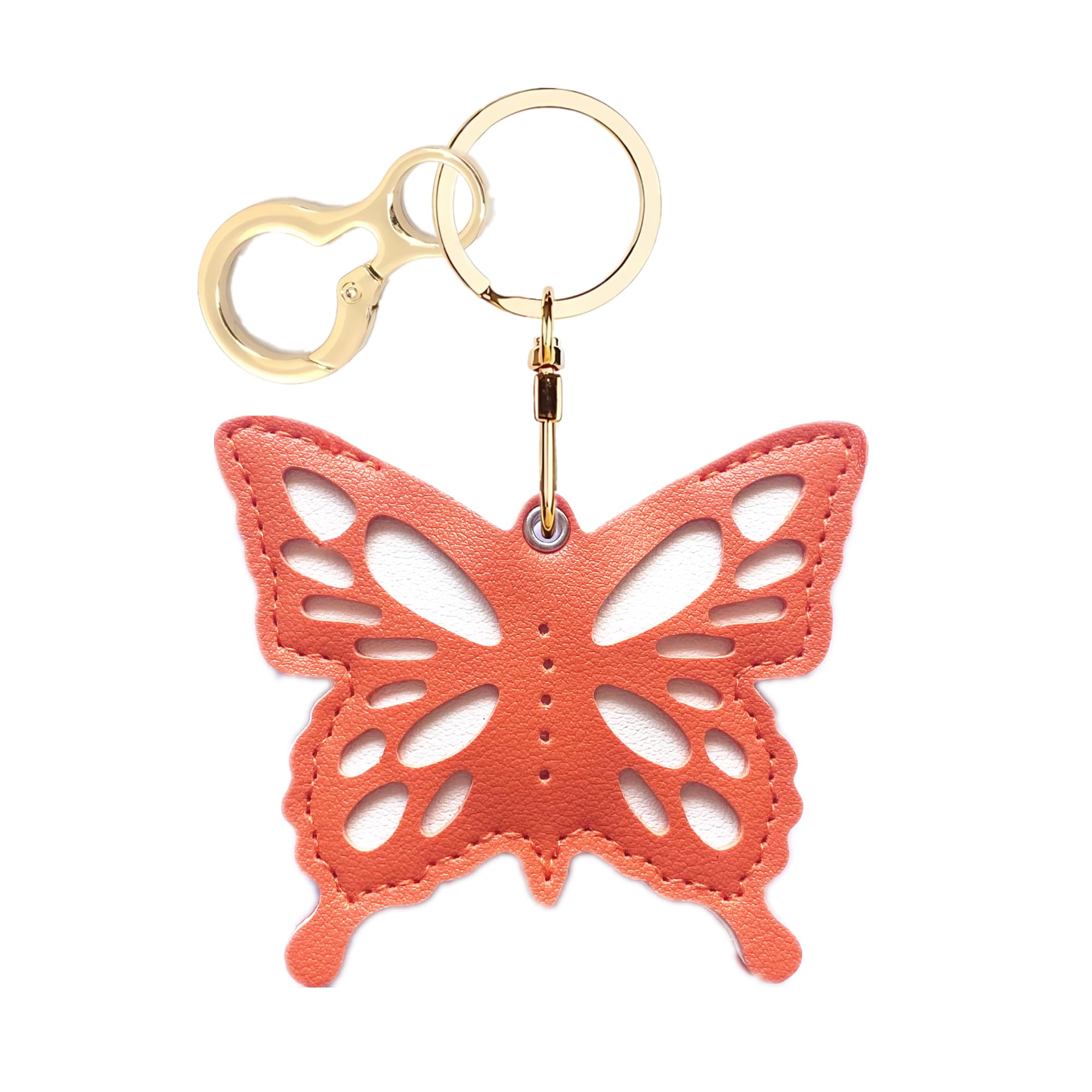 Cute AirTag Holder Case with Keyring for Keys, Bags & Luggage