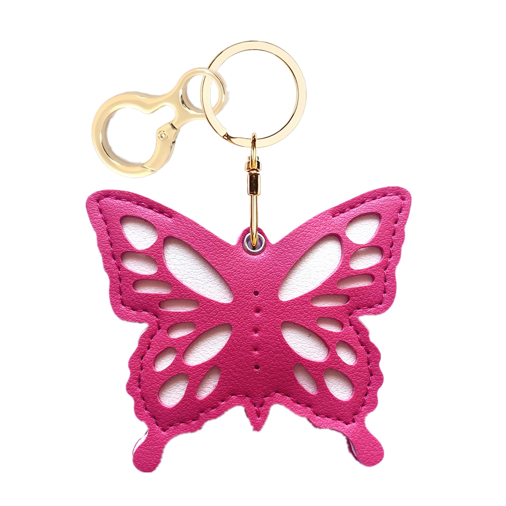 Cute AirTag Holder Case with Keyring for Keys, Bags & Luggage