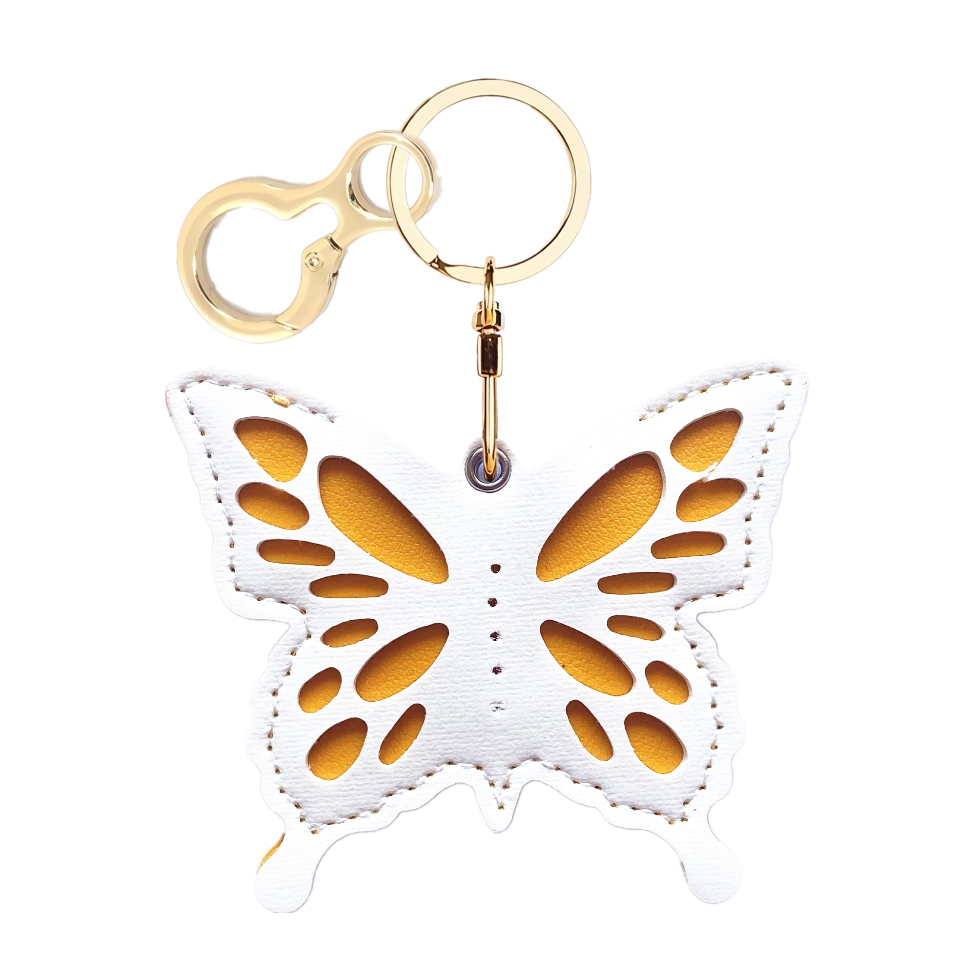 Cute AirTag Holder Case with Keyring for Keys, Bags & Luggage