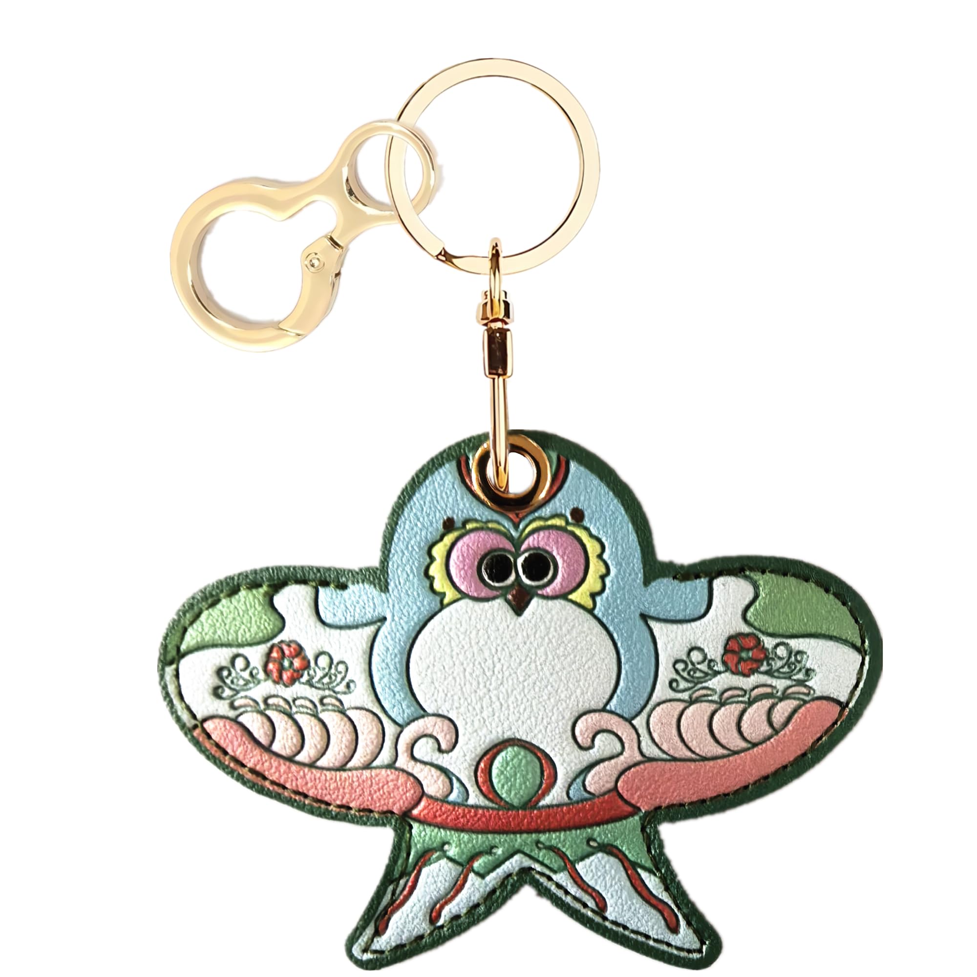 Cute AirTag Holder Case with Keyring for Keys, Bags & Luggage