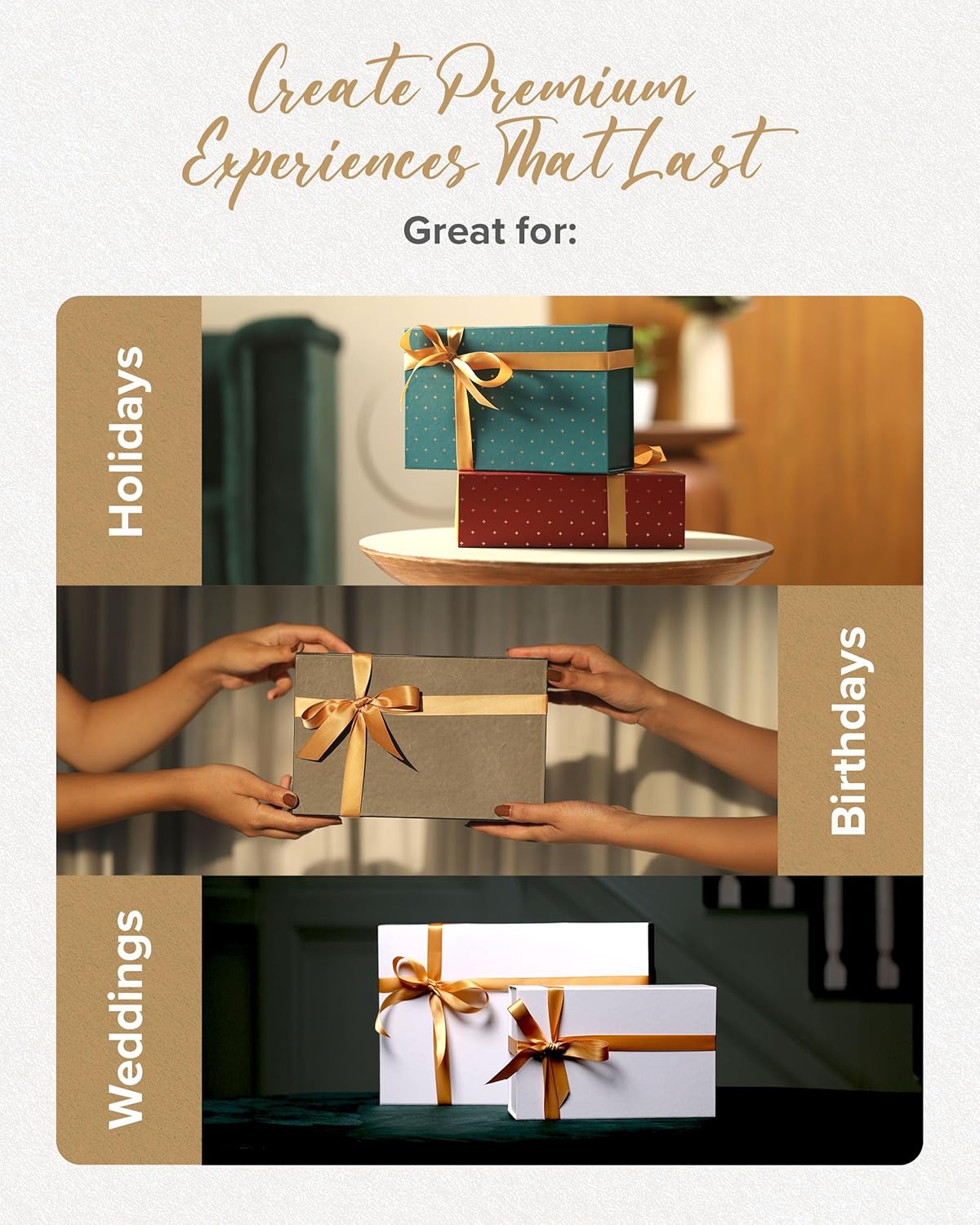 Elegant Black Magnetic Gift Box – Large - Abbycart