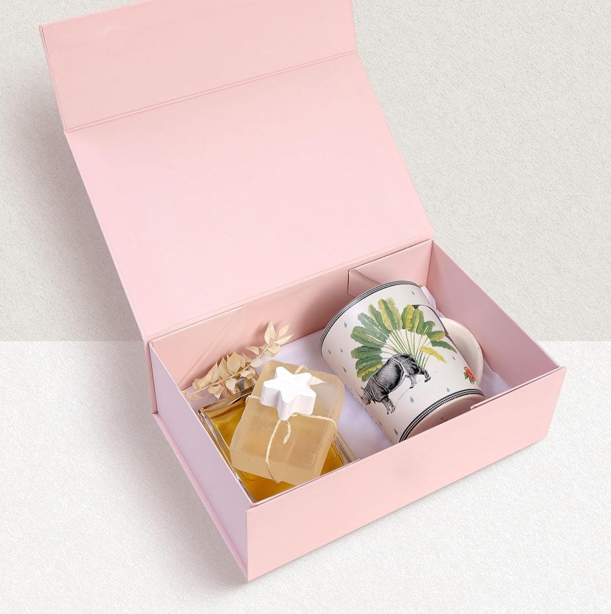 Elegant Black Magnetic Gift Box – Large - Abbycart