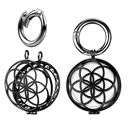 Elegant Metal AirTag Keychain Holder – Secure, Stylish, and Durable Protective Case for Women and Girls - Abbycart