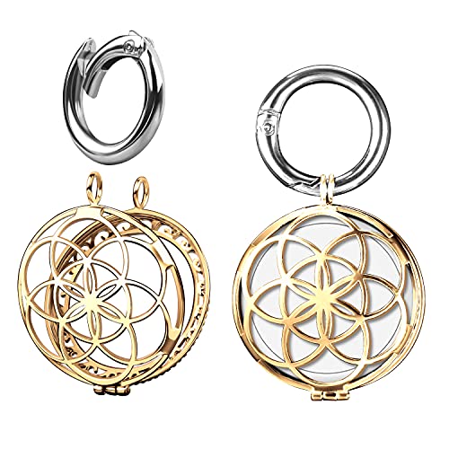 Elegant Metal AirTag Keychain Holder – Secure, Stylish, and Durable Protective Case for Women and Girls - Abbycart
