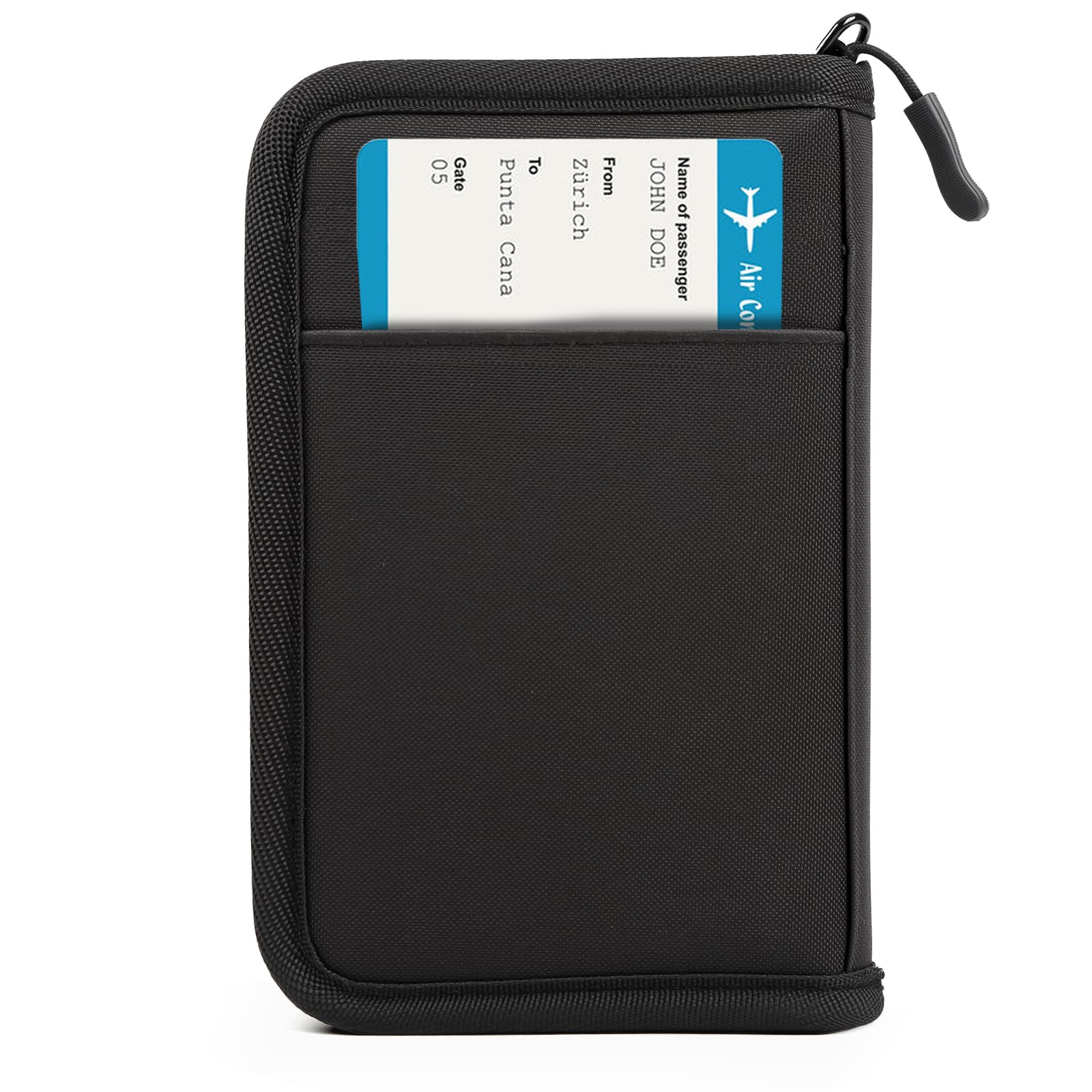 Family RFID Passport Holder Waterproof Travel Document Organizer