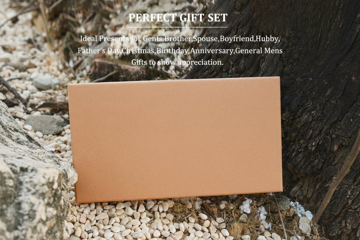 Full Grain Leather Passport Holder with AirTag Slot & RFID Protection