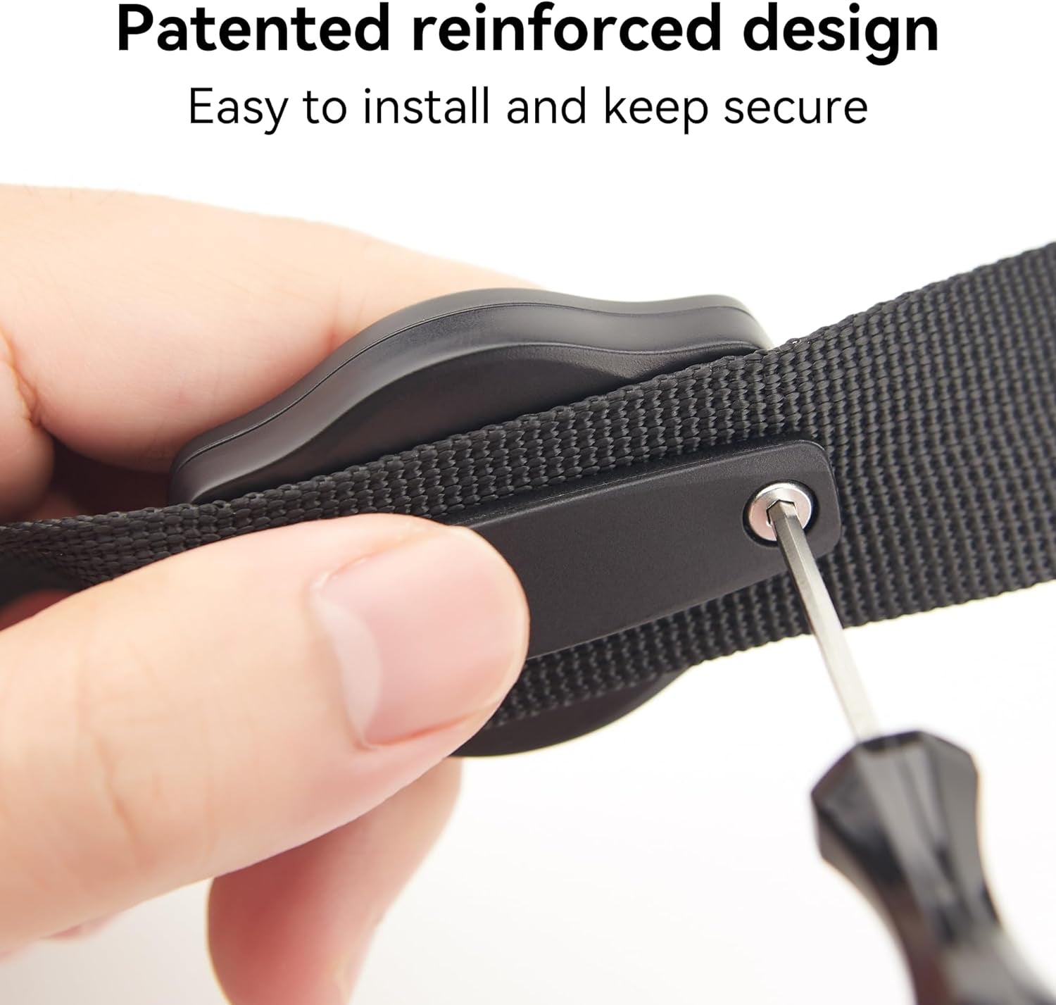 IPX8 Waterproof Airtag Strap Mount – Secure & Hidden Airtag Holder for Backpacks, Bags & Camera Straps - Abbycart