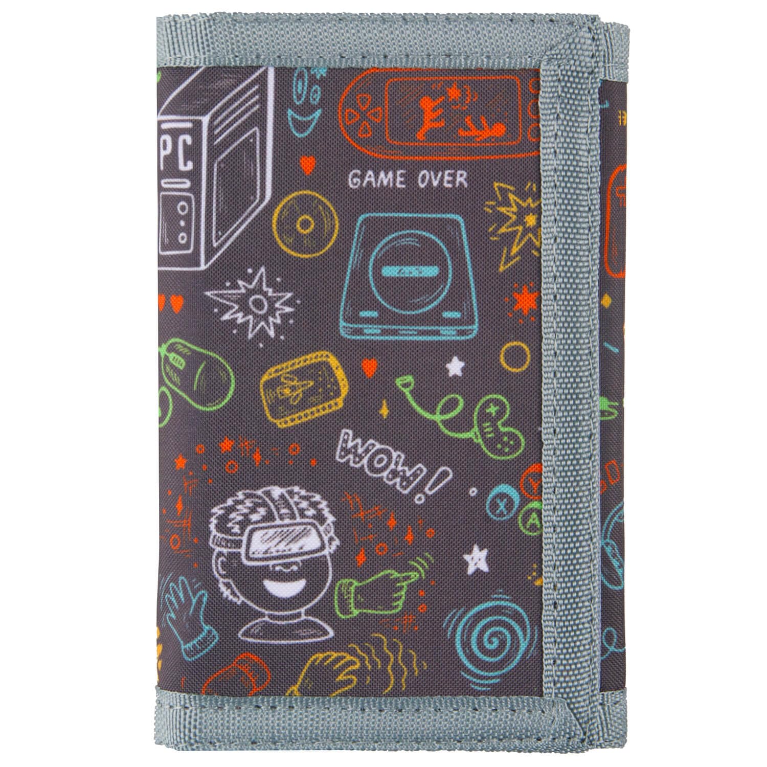 Kids Wallet for Boys – Tri-Fold Wallet with Coin Pocket & Card Slots