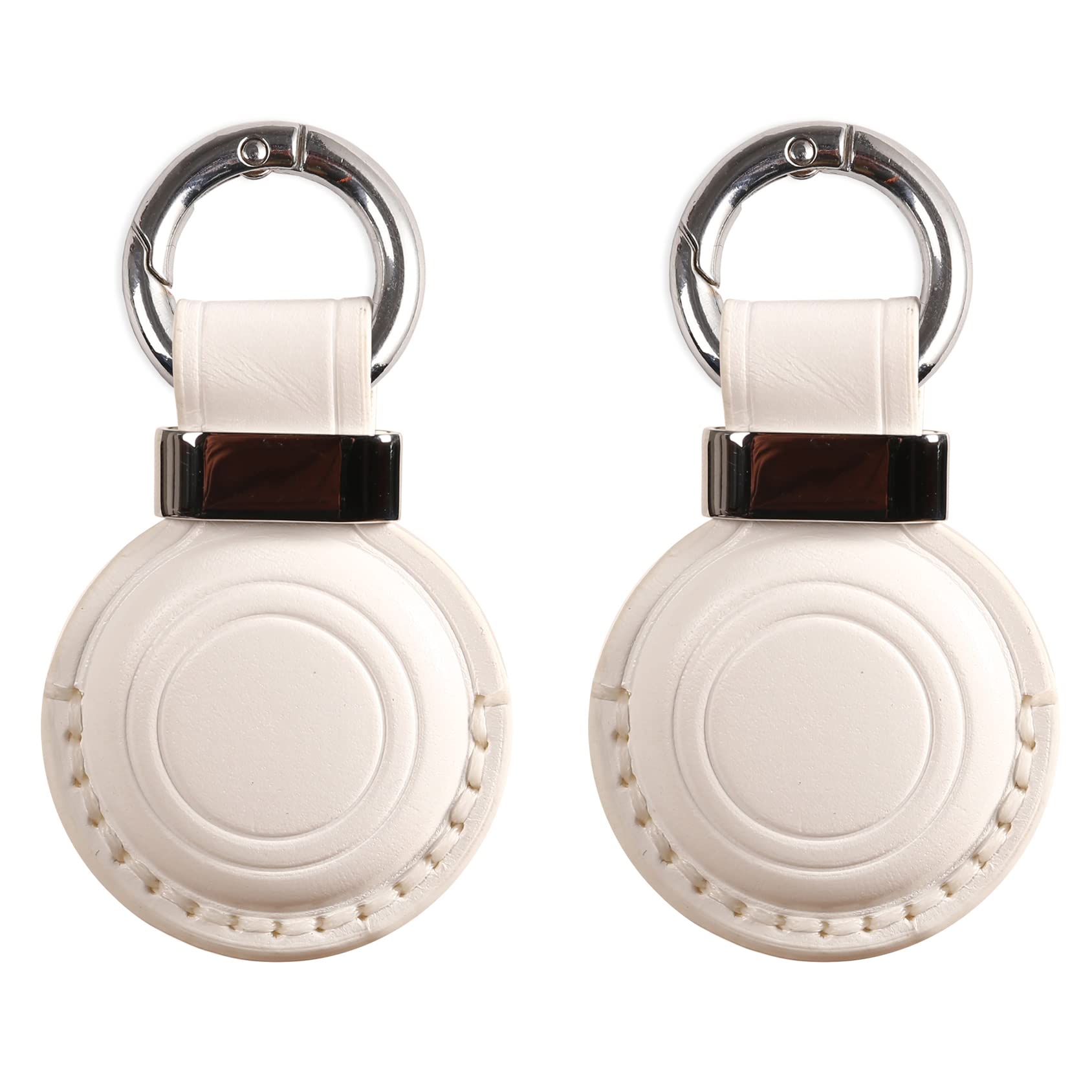 Leather AirTag Keychain