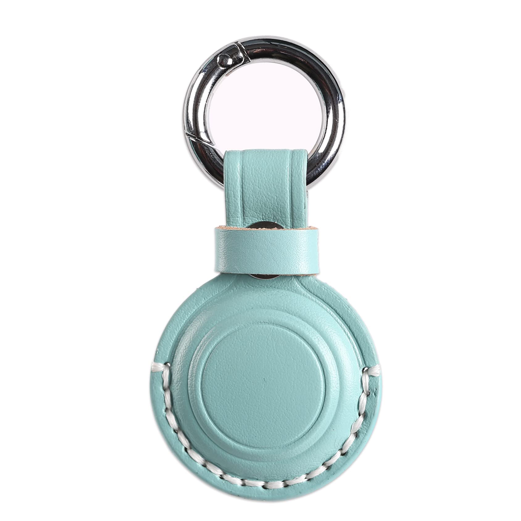 Leather AirTag Keychain