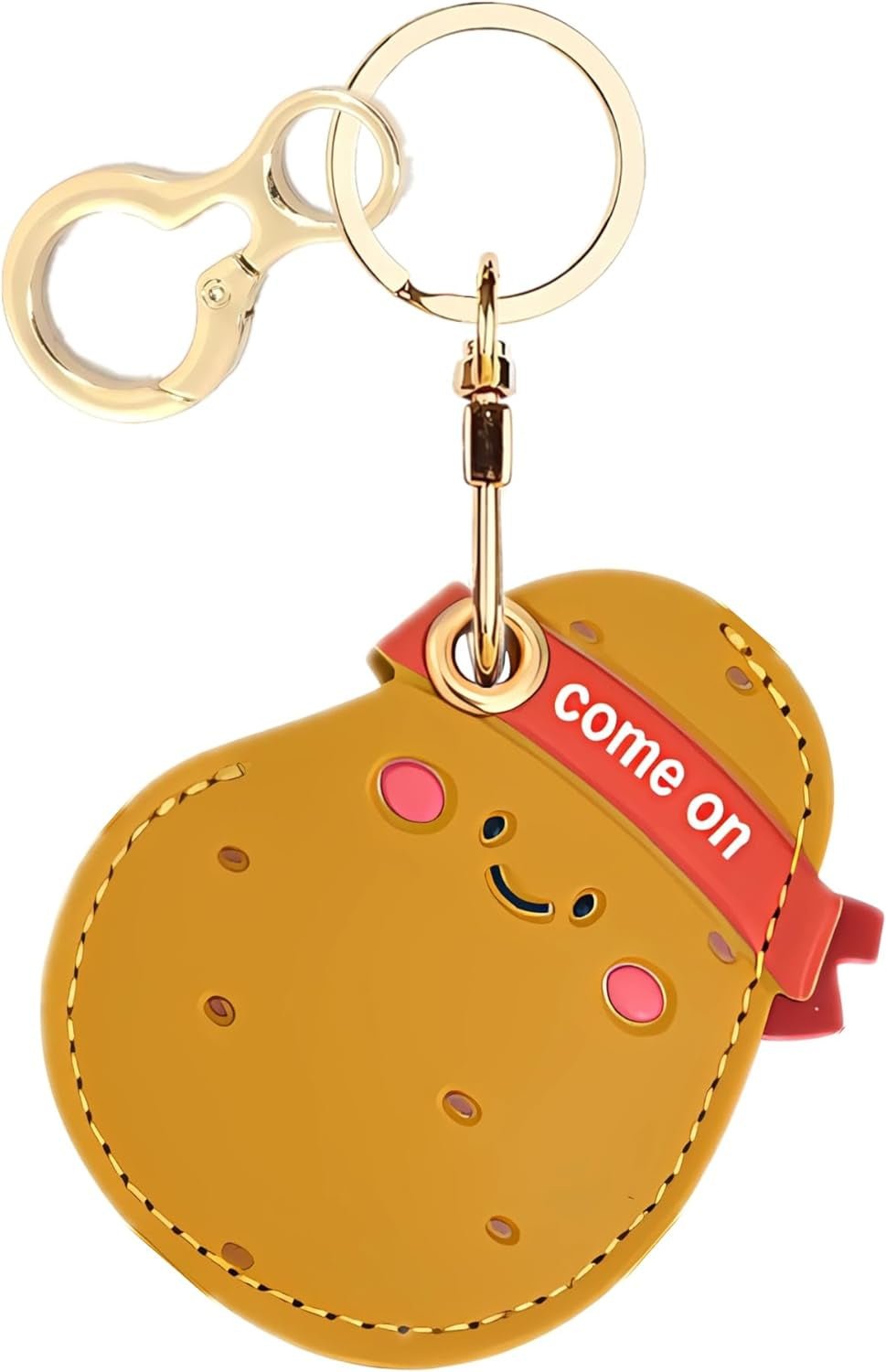 Leather AirTag Keychain Case - Durable Protective Holder with Style - Abbycart