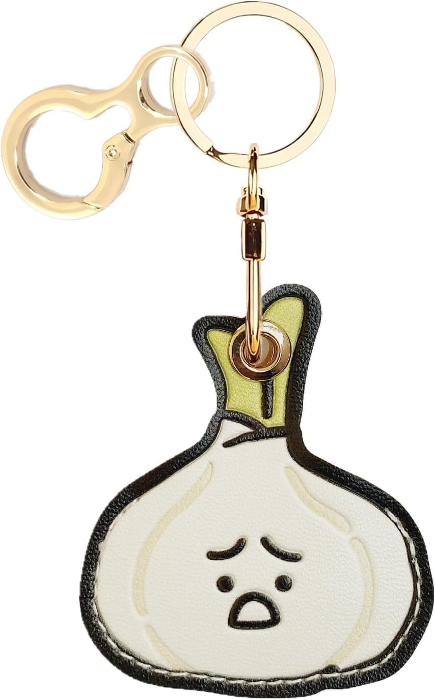 Leather AirTag Keychain Case - Durable Protective Holder with Style - Abbycart