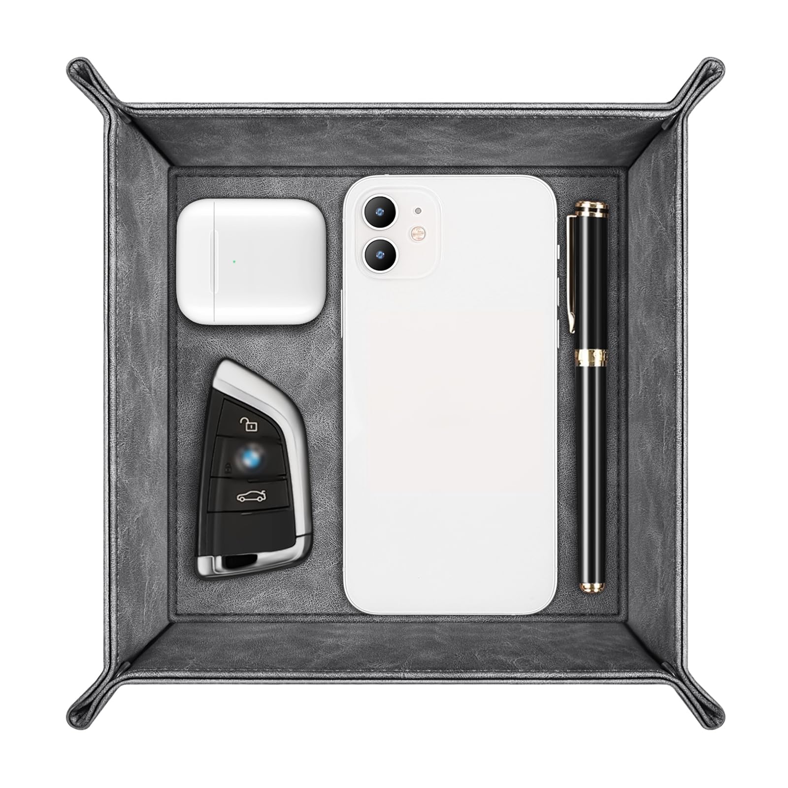 Leather Valet Tray - Abbycart