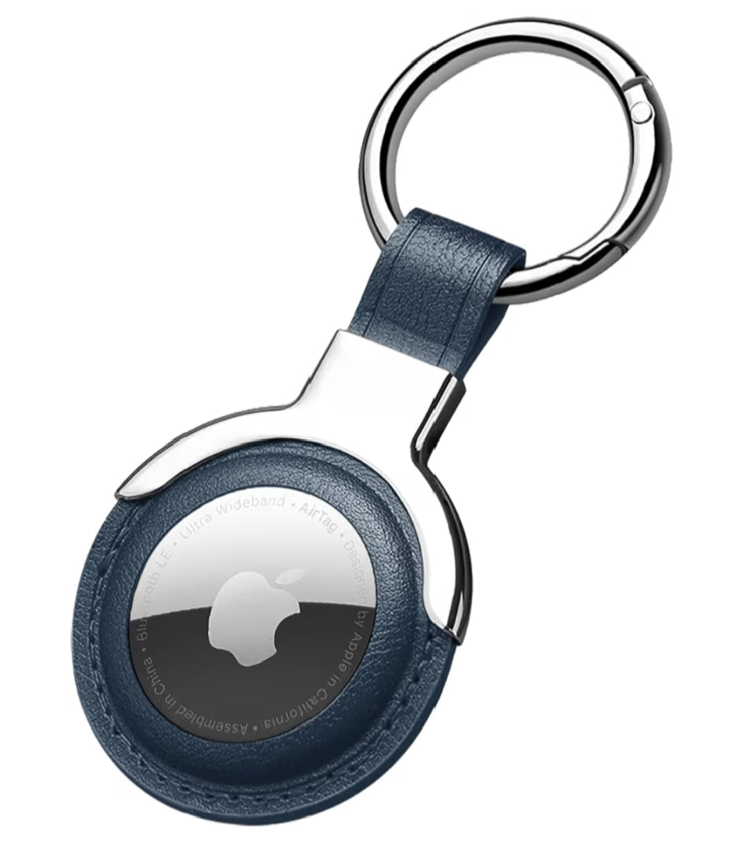 Magnetic AirTag Keychain Case with Metal Carabiner Holder