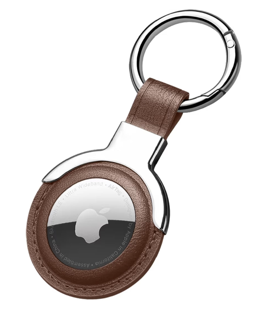 Magnetic AirTag Keychain Case with Metal Carabiner Holder