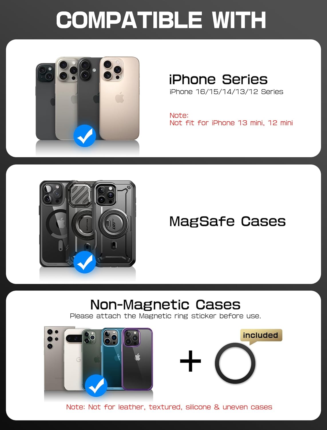 MagSafe AirTag Wallet & Phone Stand – RFID Card Holder - Abbycart