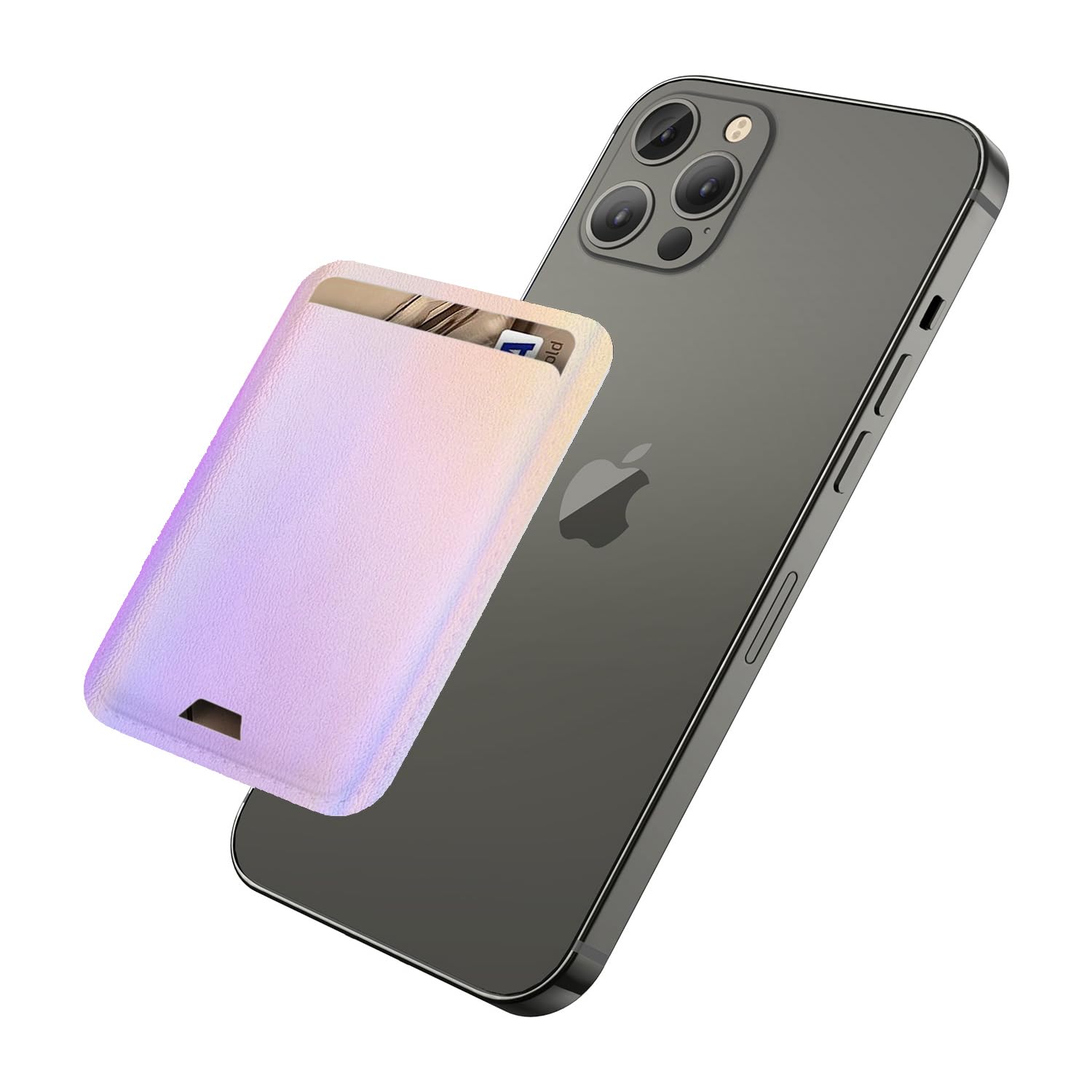 MagSafe Wallet for iPhone | Magnetic Leather Card Holder Compatible with iPhone 17 16 15 14 13 12 Pro Max Slim Wallet Gift for Him